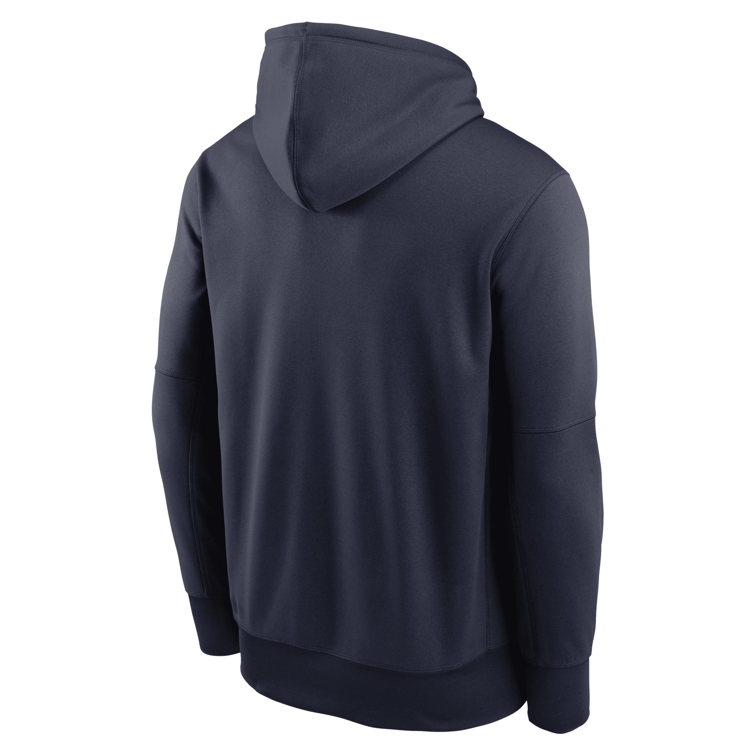 Men's Denver Broncos Icon Menâs Nike Therma NFL Pullover Hoodie Product Image