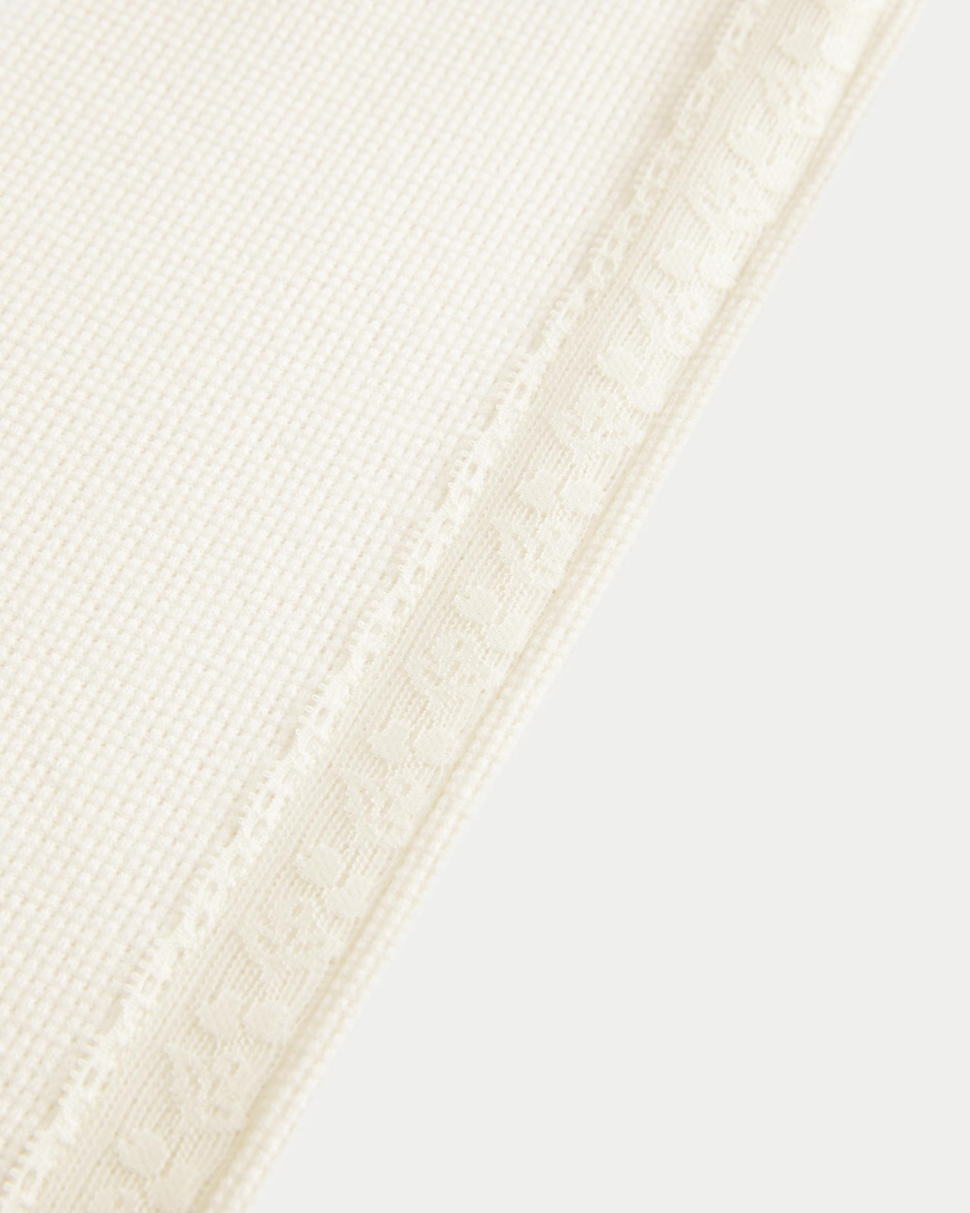 Gilly Hicks Waffle Lace Straight Pants Product Image