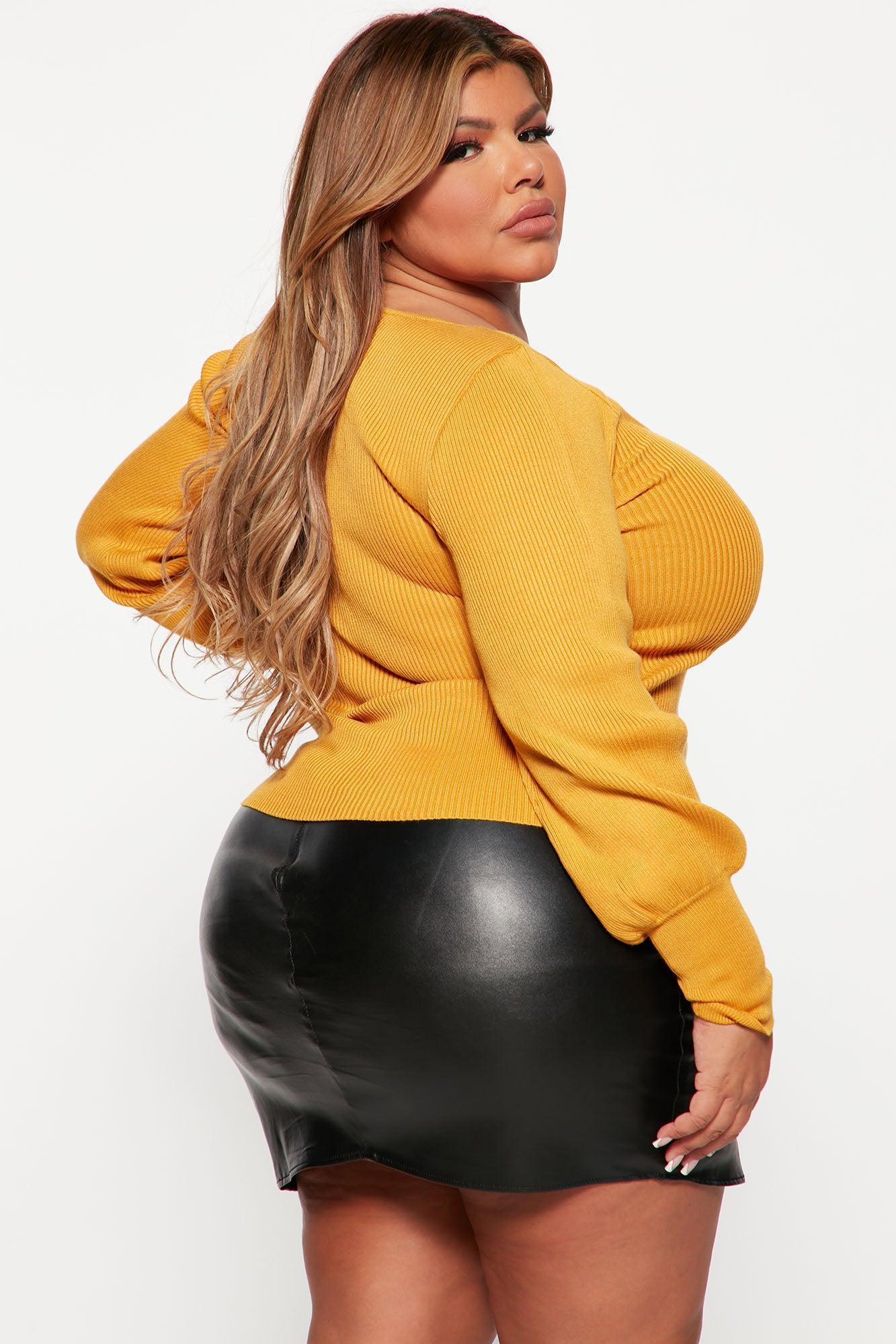 Higher Love Sweater - Mustard Product Image