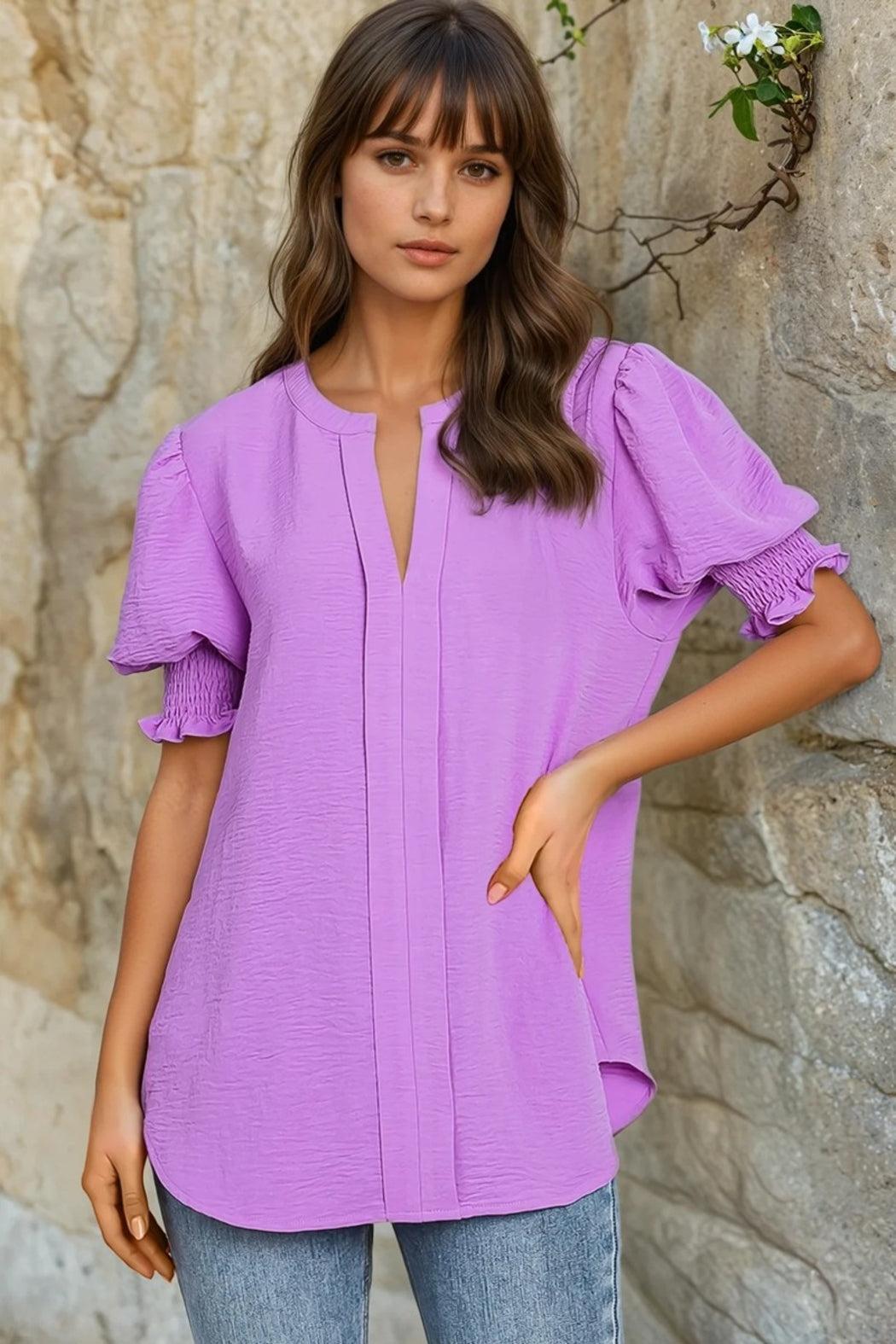 Lilac Fields Blouse Product Image