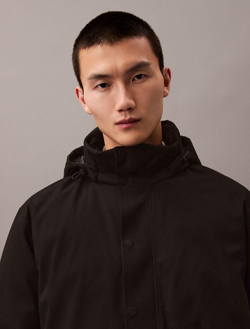 Melange Tech Puffer Jacket Product Image