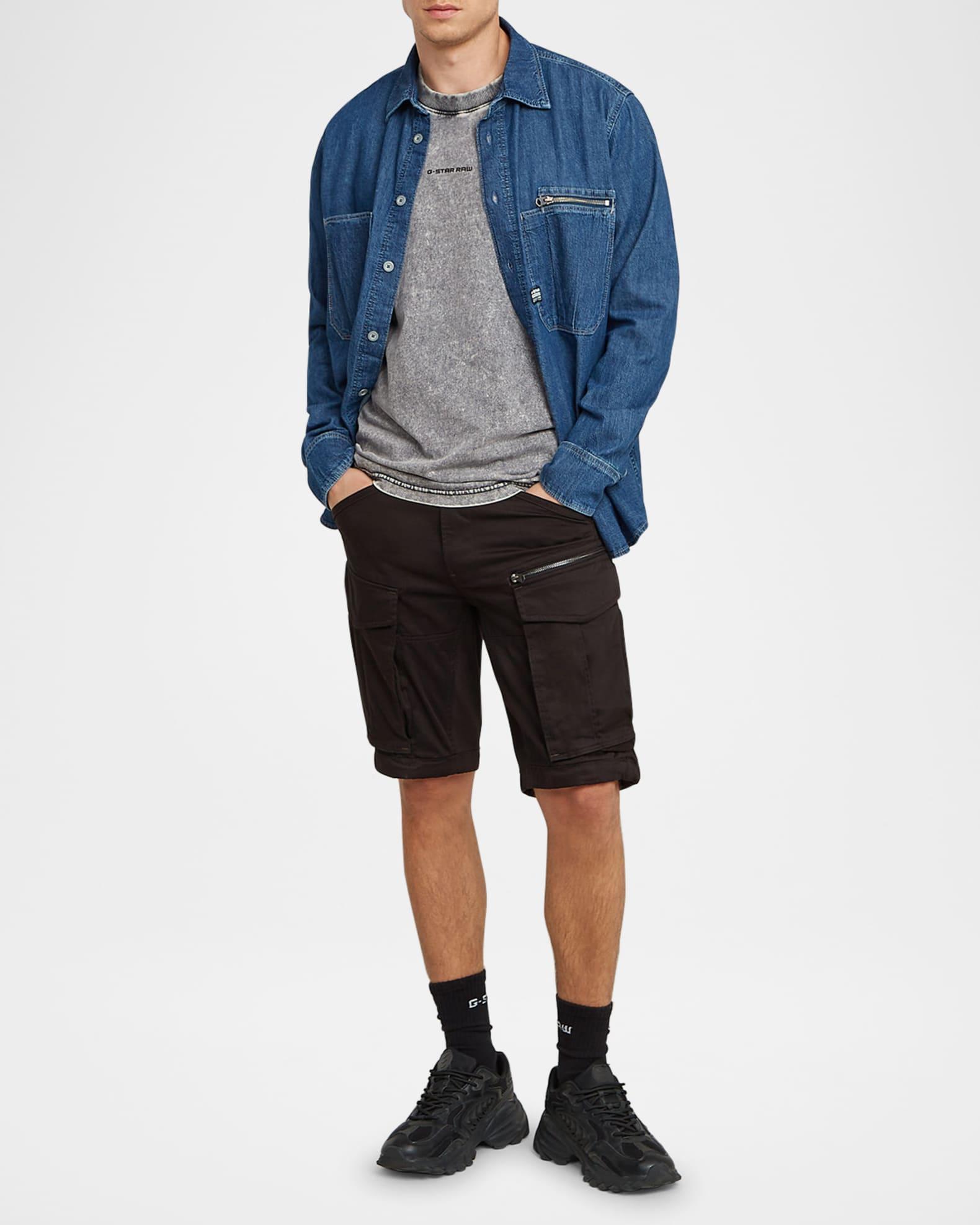 Men's Washed Loose-Fit T-Shirt Product Image