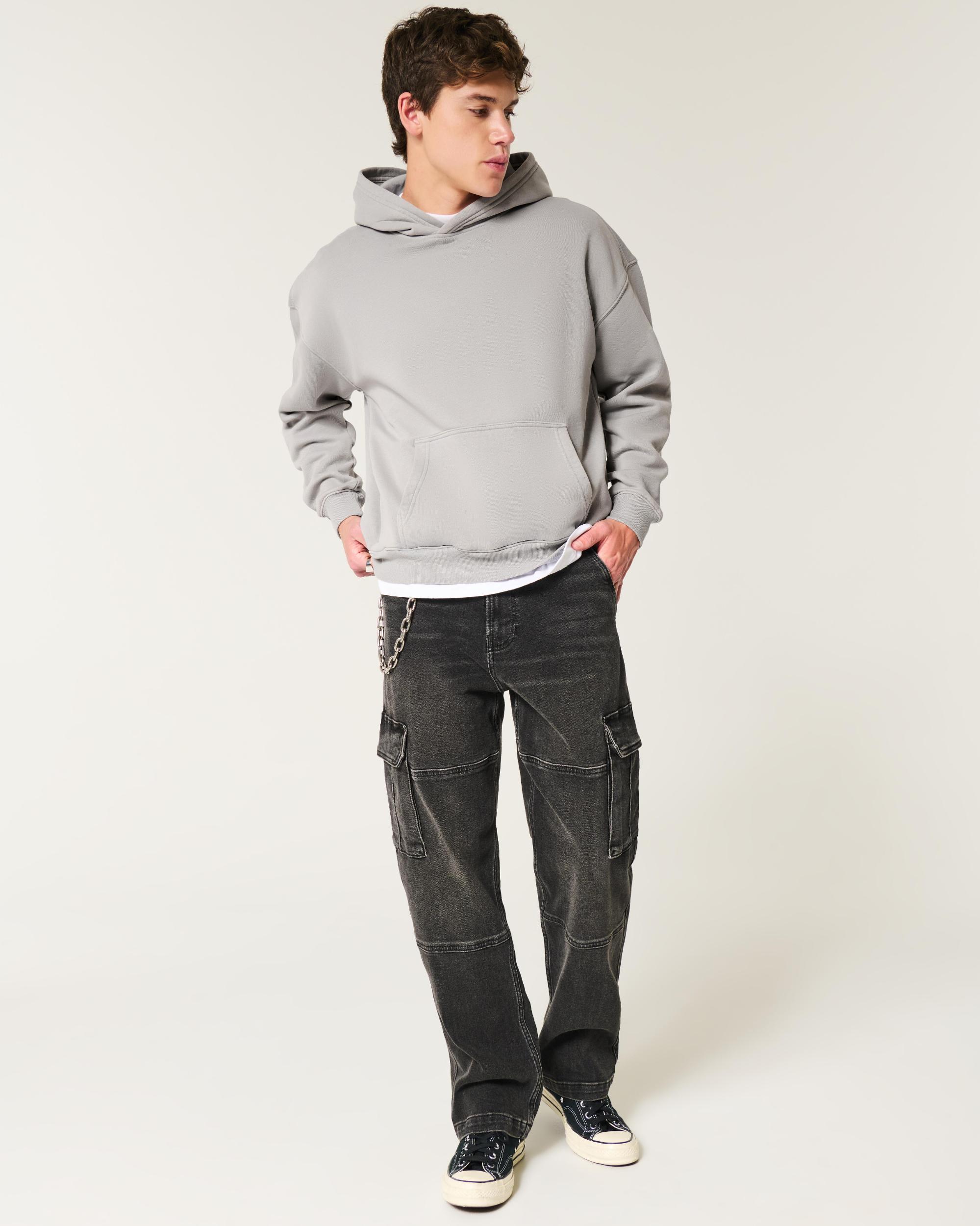 Boxy Washed Hoodie Product Image