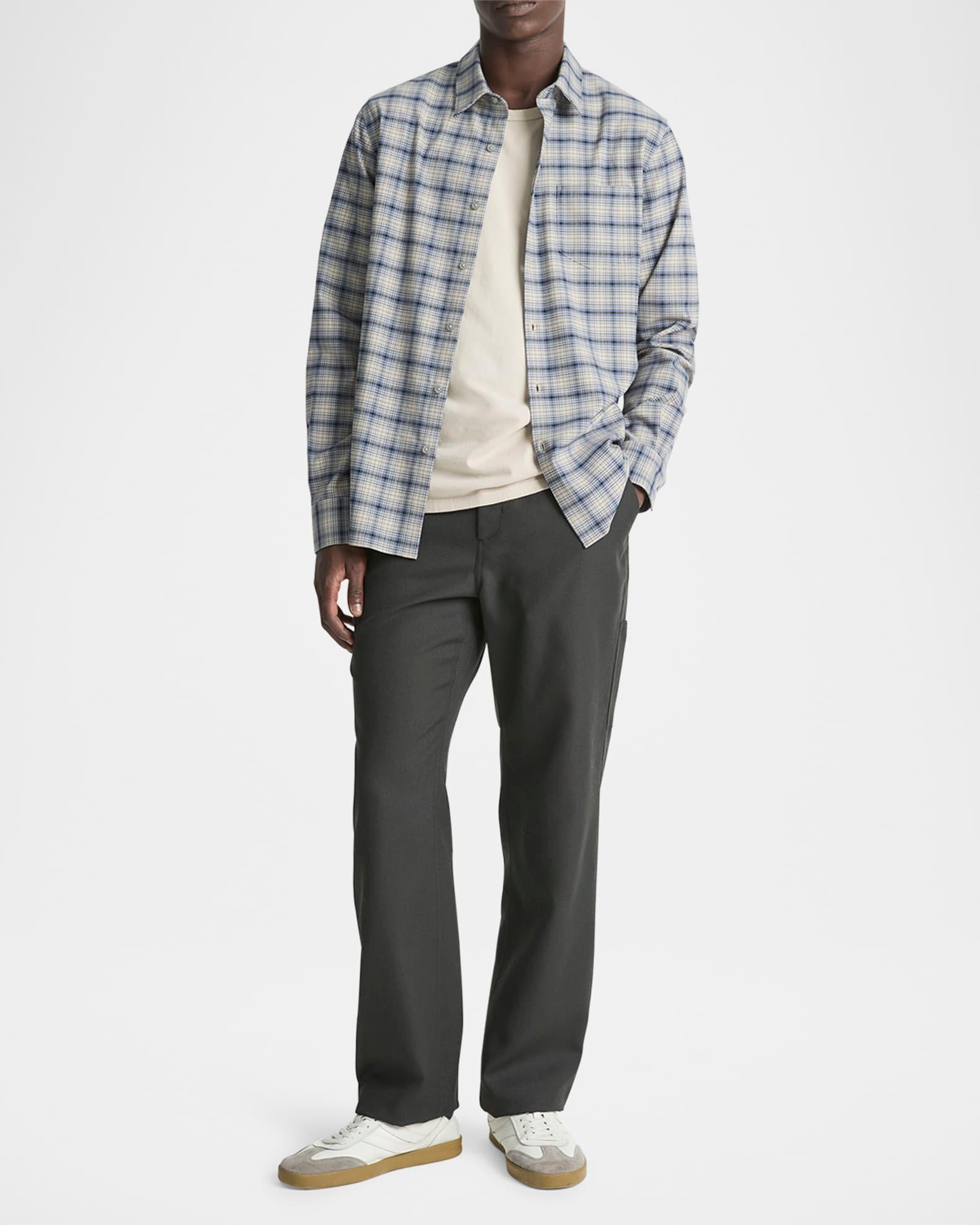 Men's Oceanic Plaid Sport Shirt Product Image