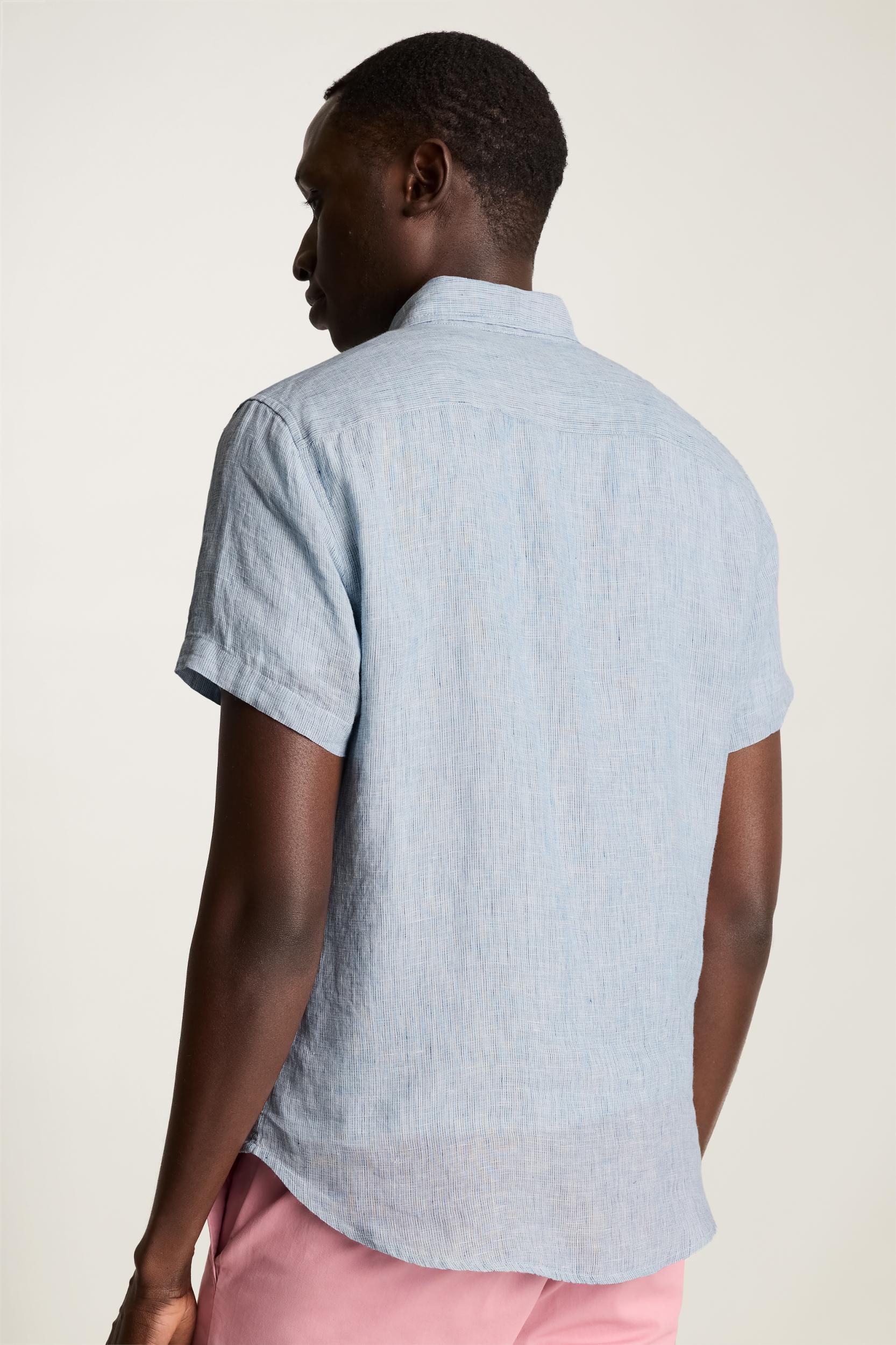 Riviera Linen Short Sleeve Shirt Product Image