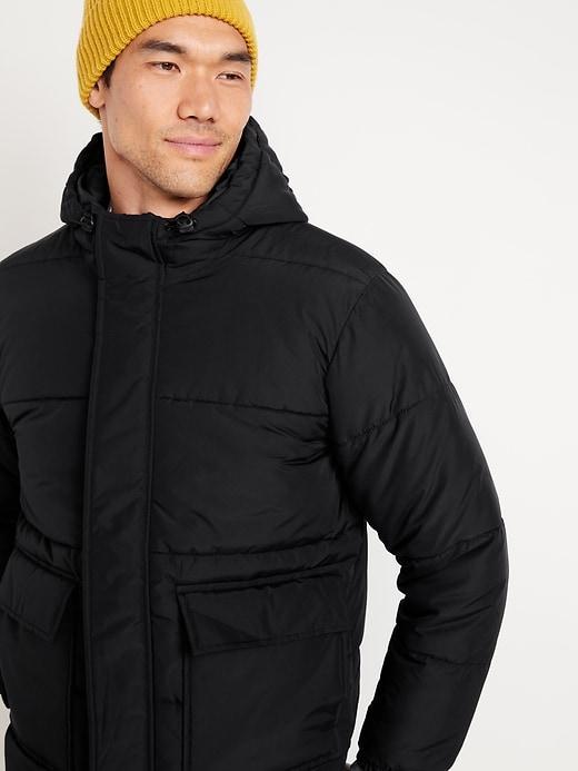 Hooded Puffer Jacket Product Image