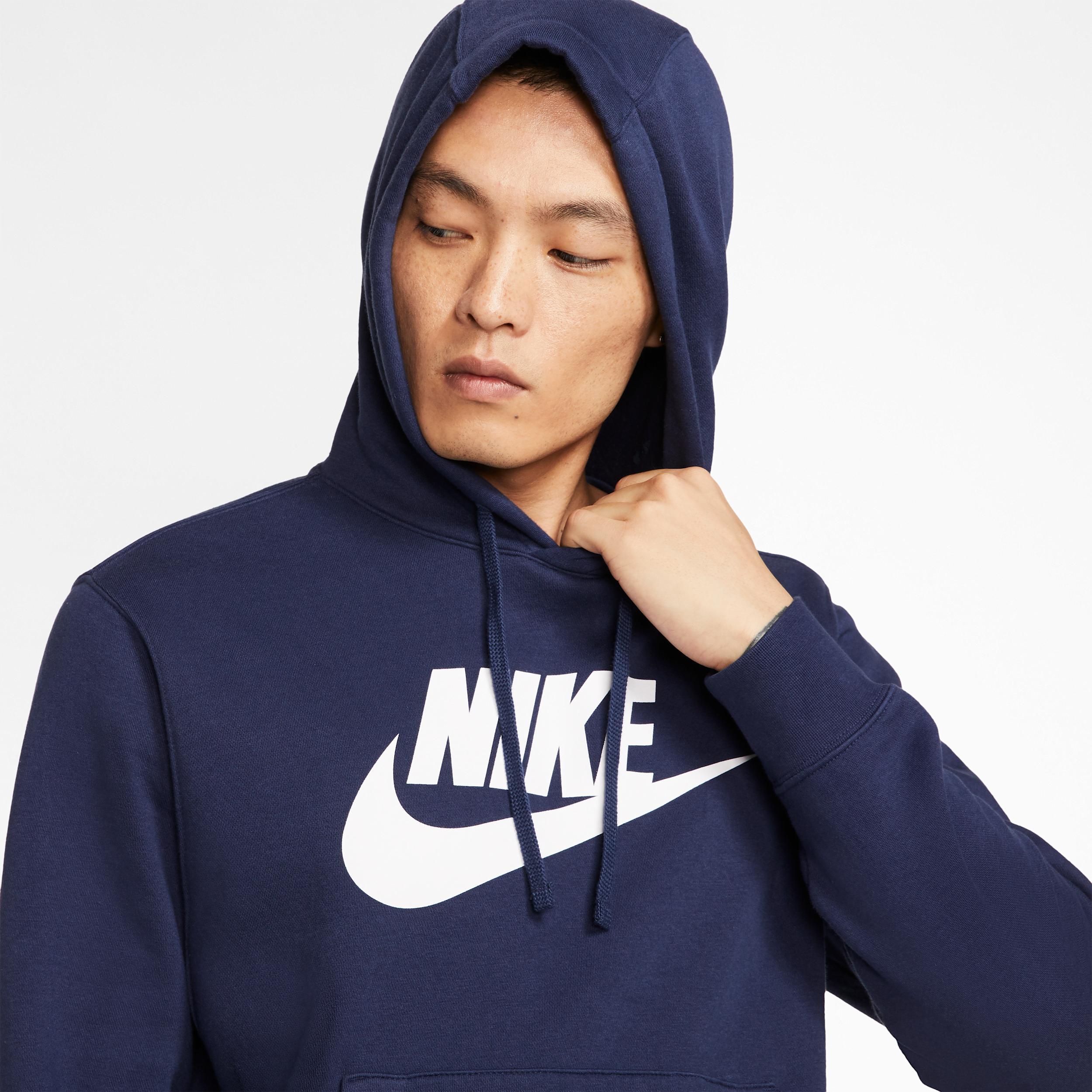 Men's Nike Sportswear Club Fleece Graphic Pullover Hoodie Product Image