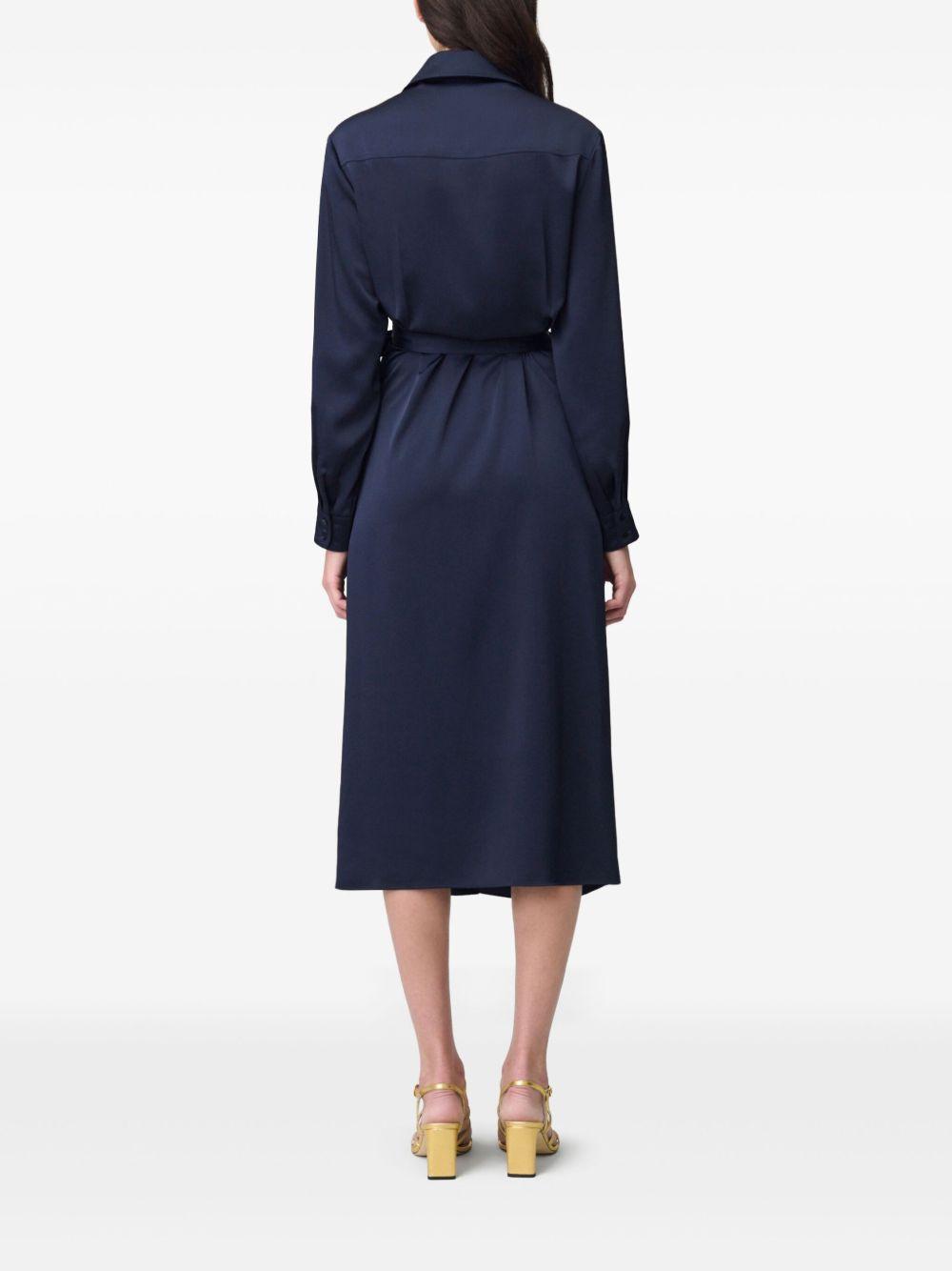 satin midi dress Product Image