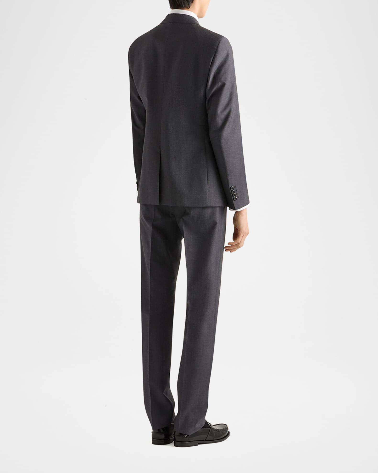 Men's Mohair-Wool Solid Suit Product Image