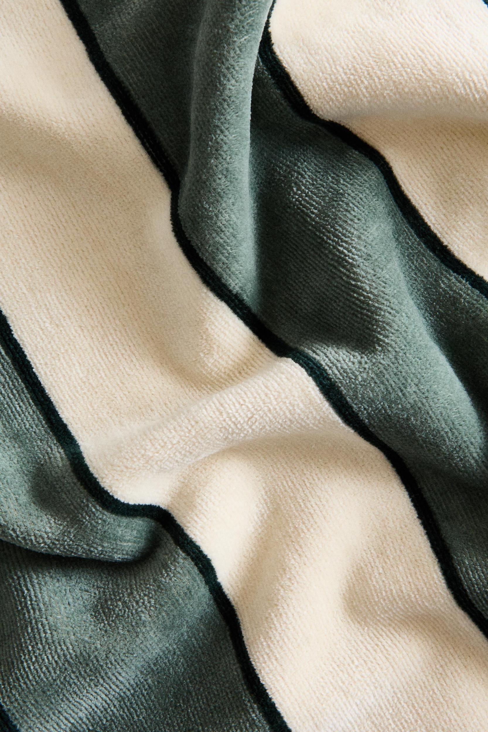 STRIPED VELOUR BEACH TOWEL Product Image