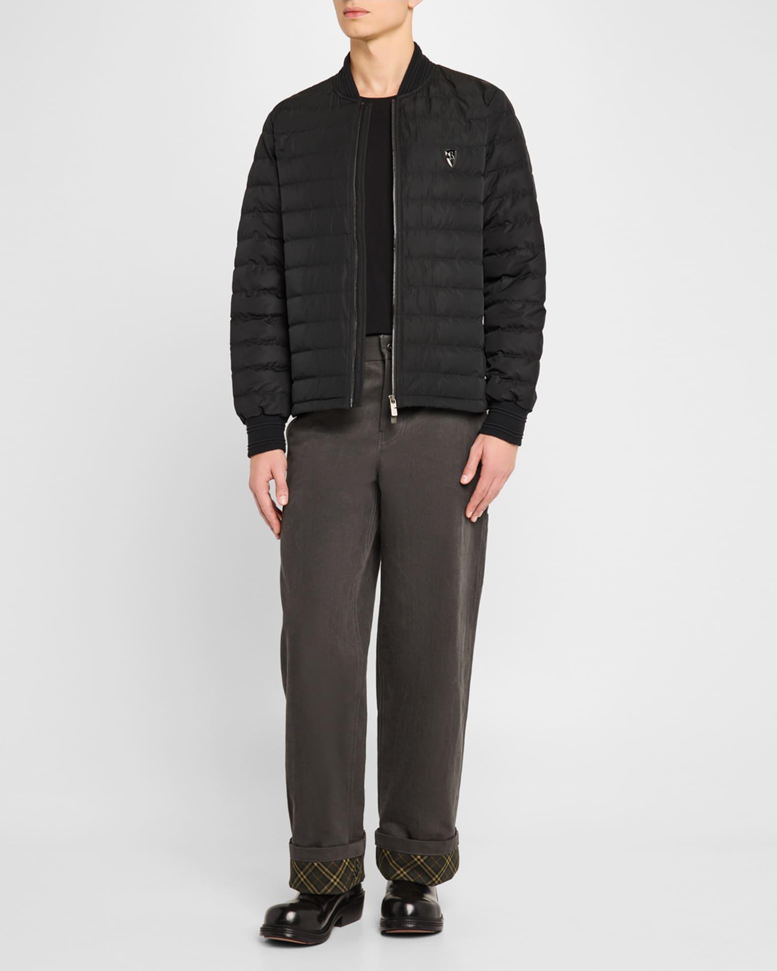 Men's Down Bomber Jacket Product Image