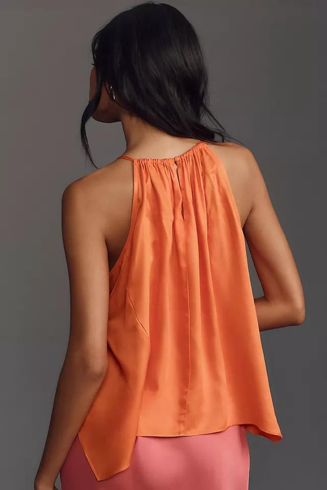 By Anthropologie Asymmetrical Silky Swing Tank Product Image