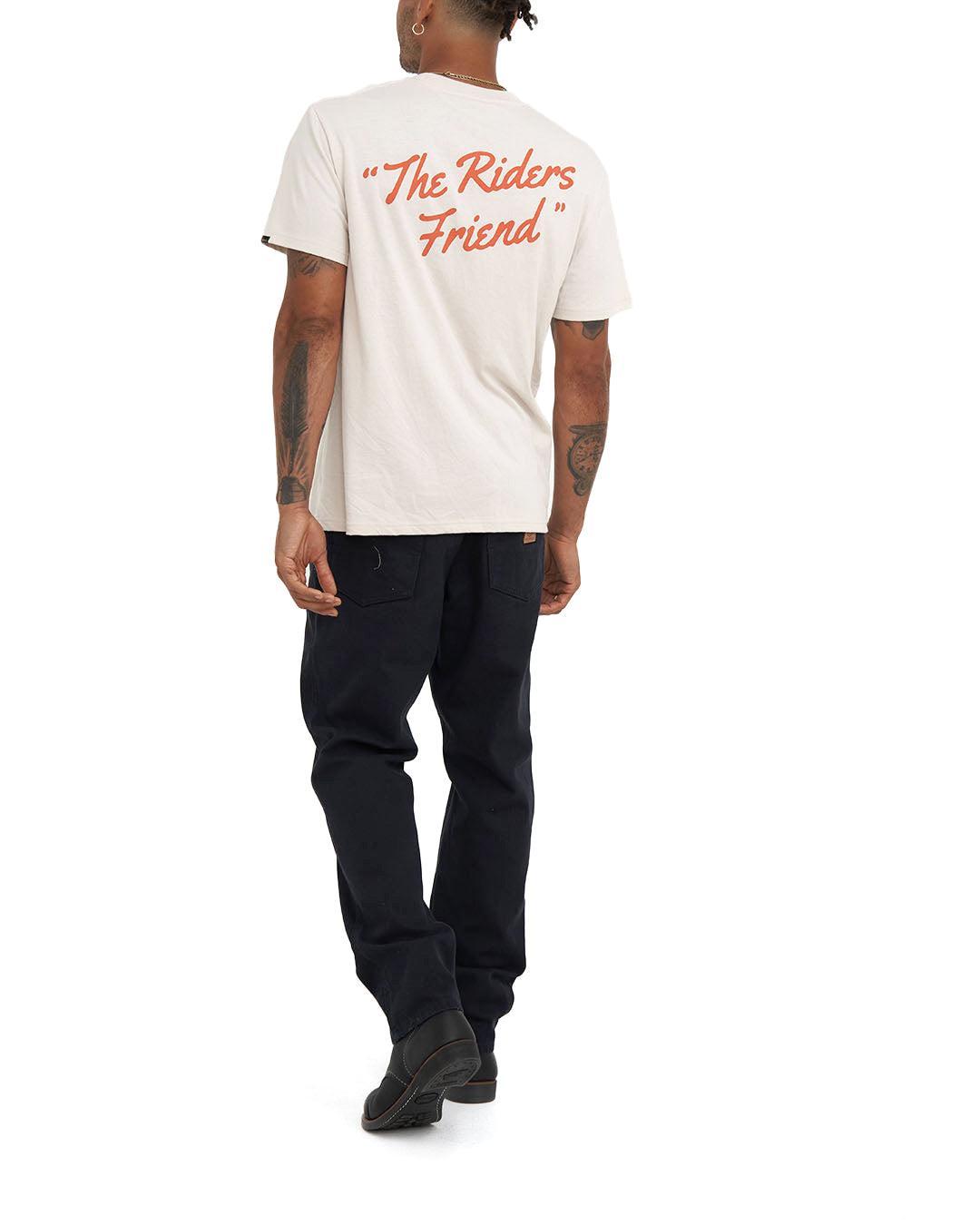 Bareback Tee - Dirty White Product Image