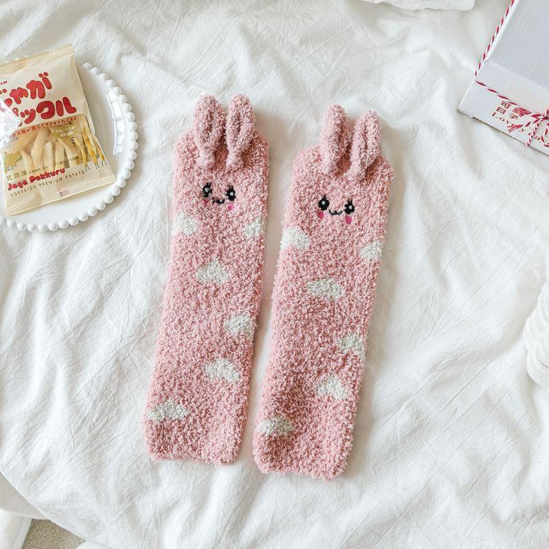 Cartoon Fleece Socks Product Image