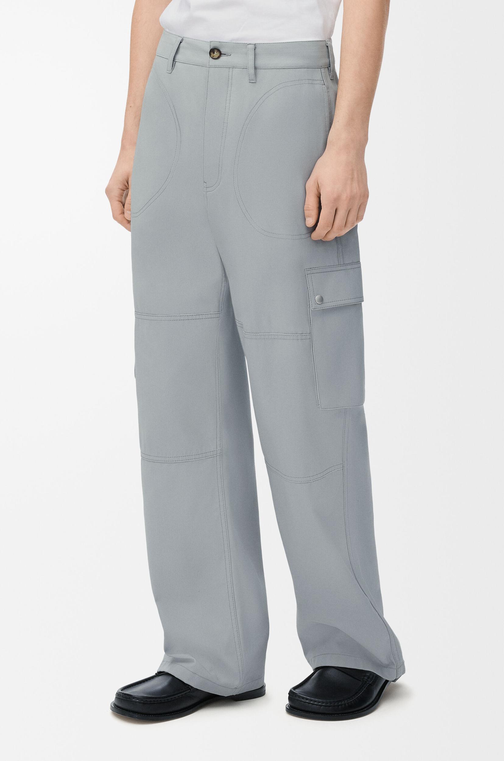 Cargo trousers in cotton Product Image