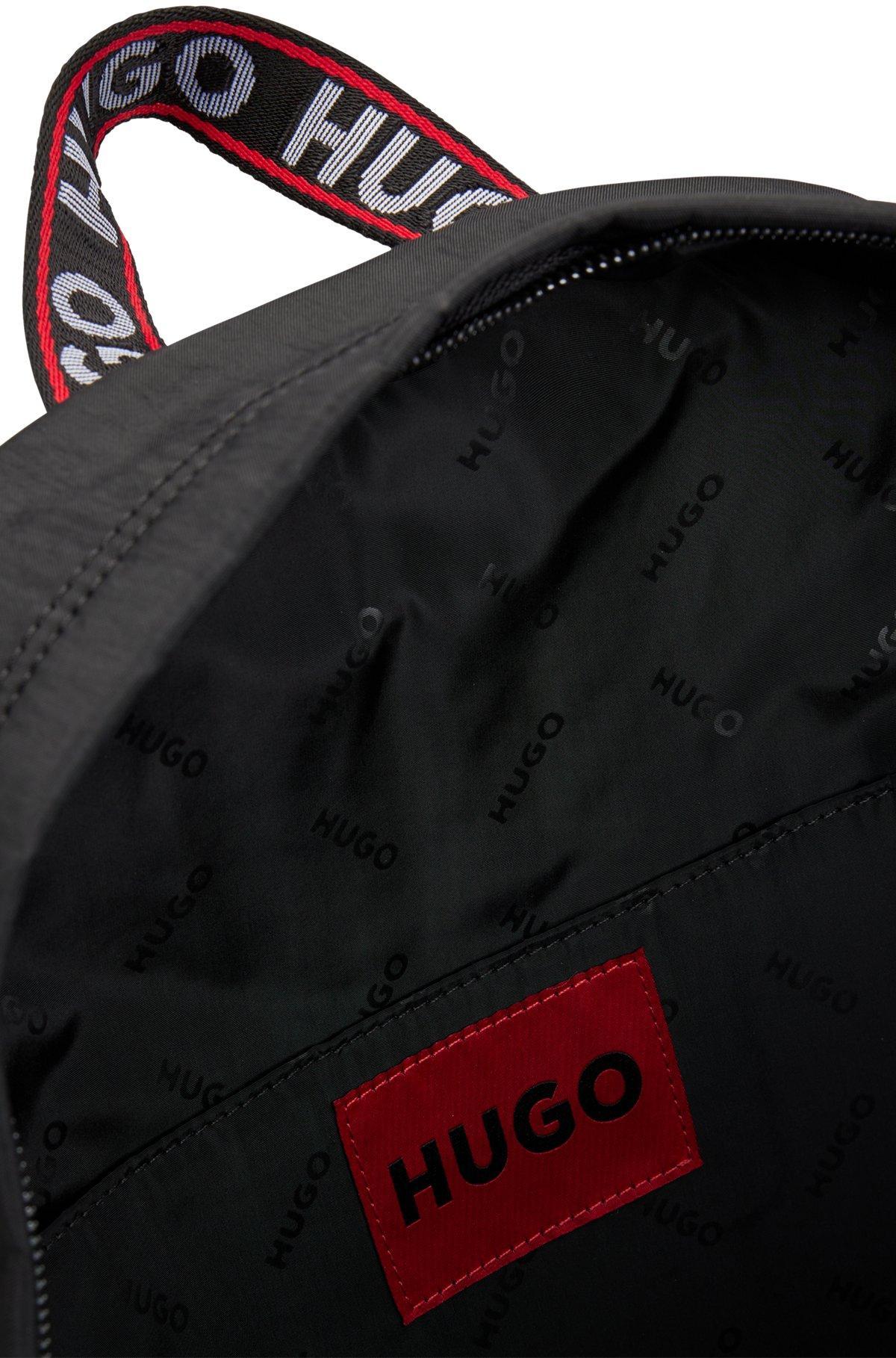 Logo-print backpack with branded handles Product Image