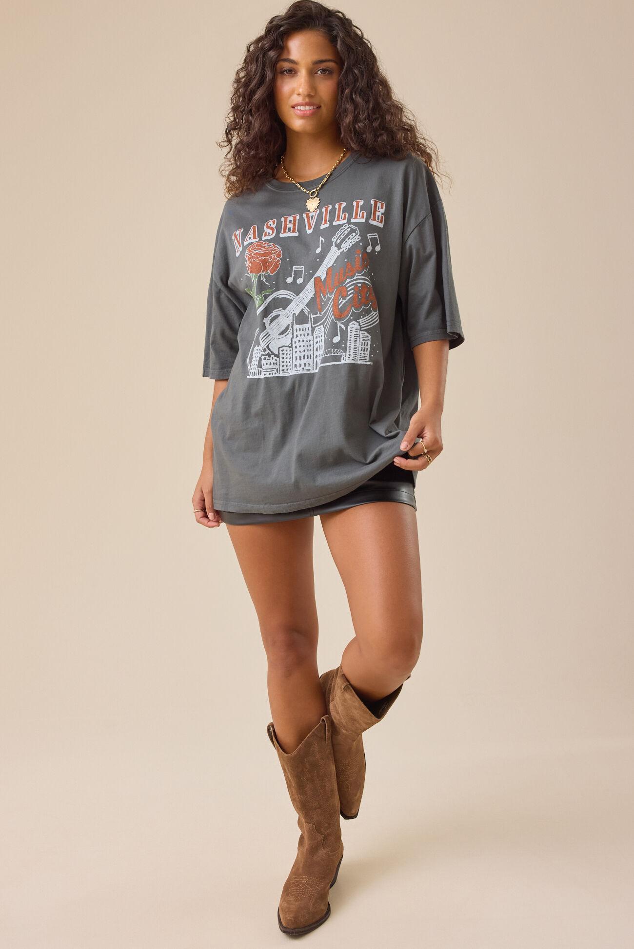 Nashville Music City Graphic Tee Product Image