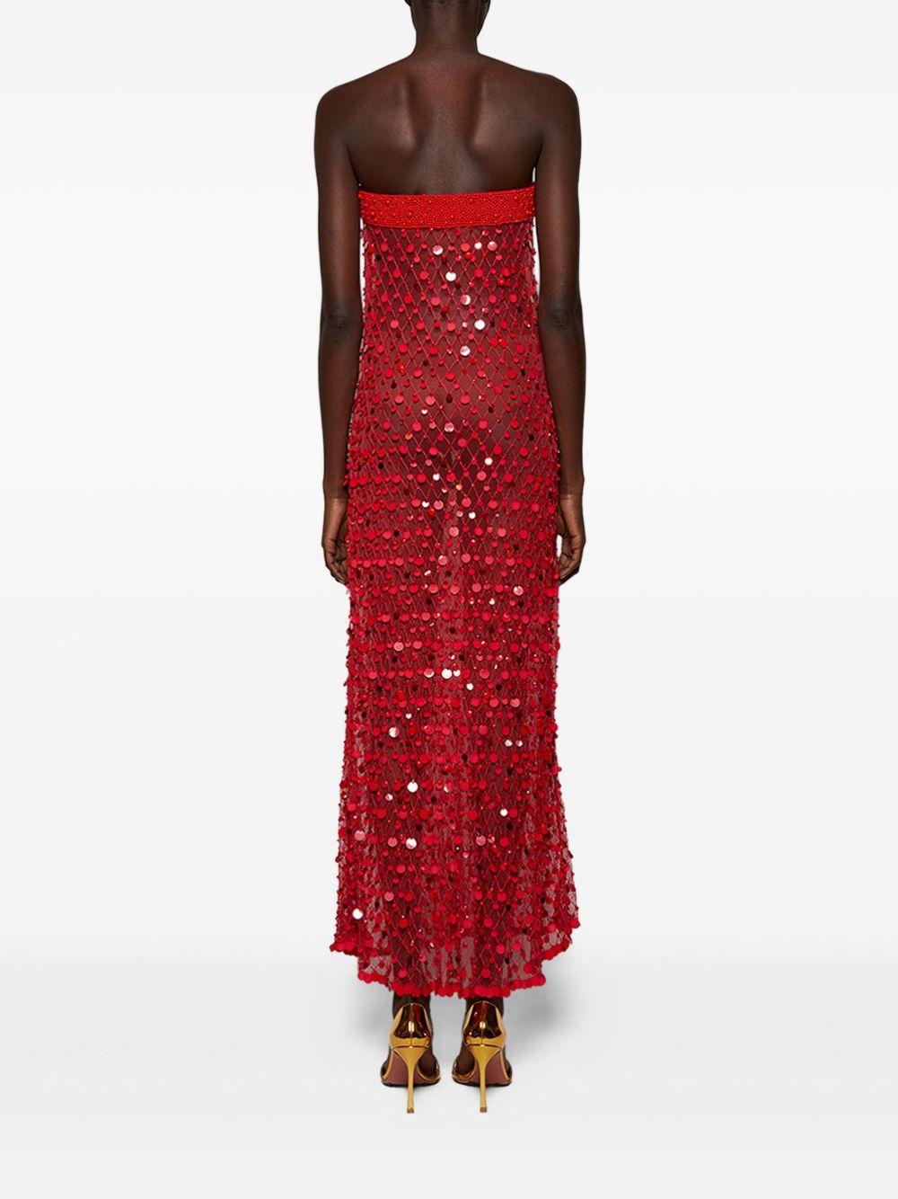 sequin-embellished midi dress Product Image
