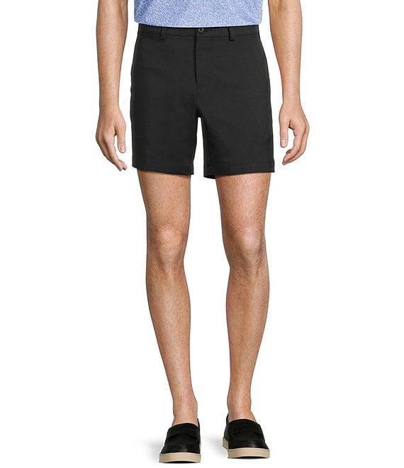 Roundtree & Yorke The Fairway 7#double; Flat Front Performance Shorts Product Image