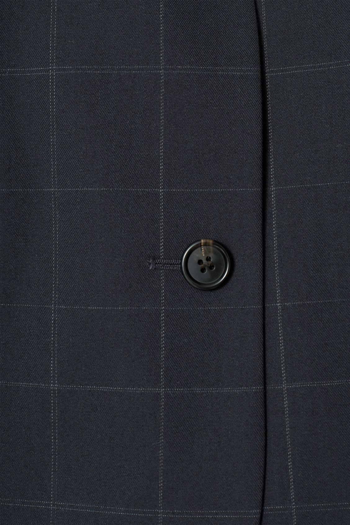 OVERSIZED WINDOWPANE-CHECK BLAZER Product Image