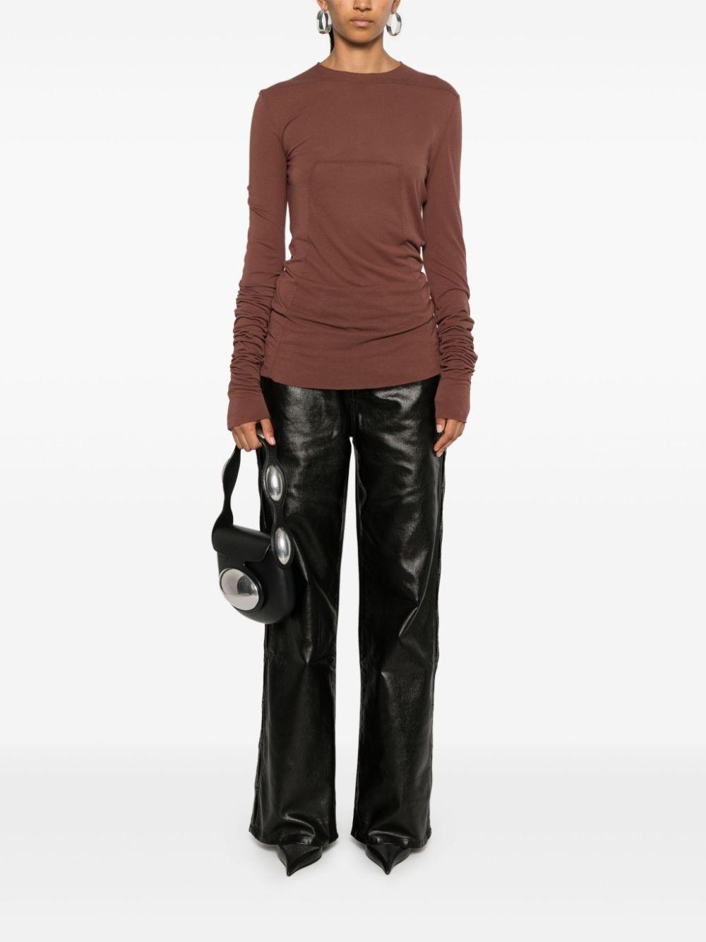 RICK OWENS Porterville T-shirt In Brown Product Image