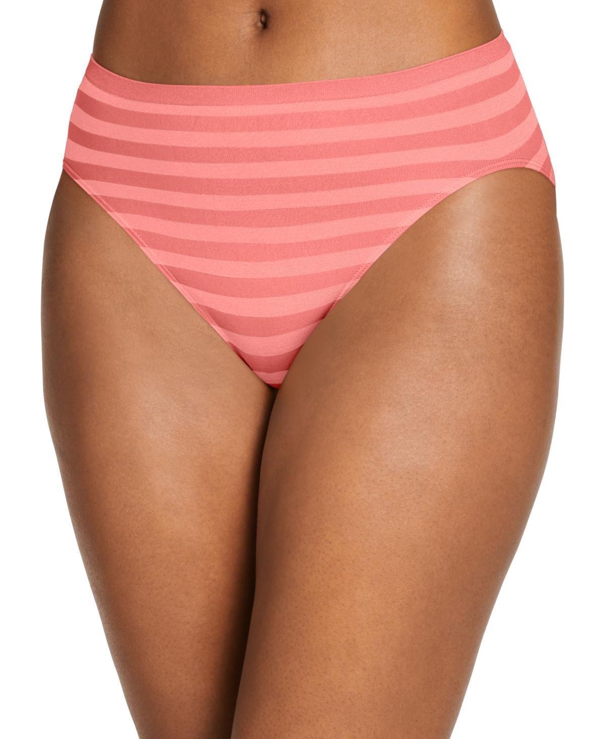 Jockey® Matte & Shine Seamfree® Hi Cut Panty - 1306 Product Image