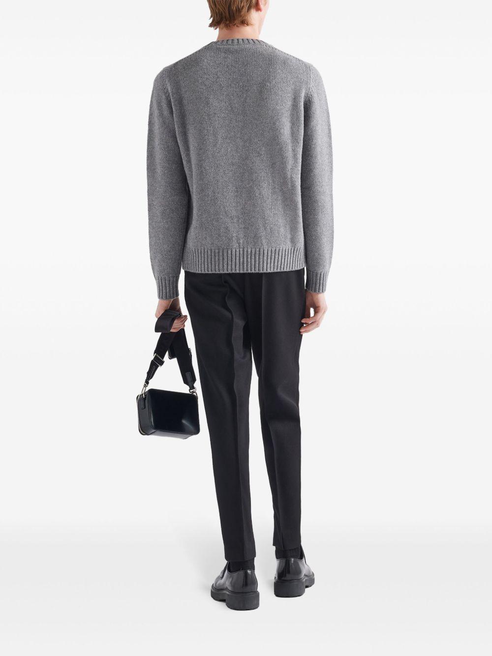 logo-embroidered jumper Product Image