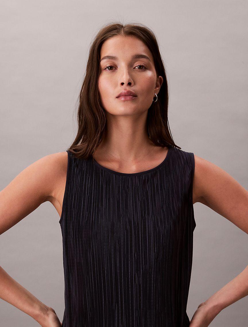 Plisse Tank Top Product Image