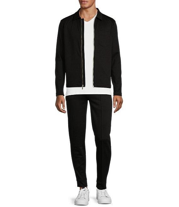 Murano Liquid Luxury Slim-Fit Short-Sleeve V-Neck T-Shirt Product Image