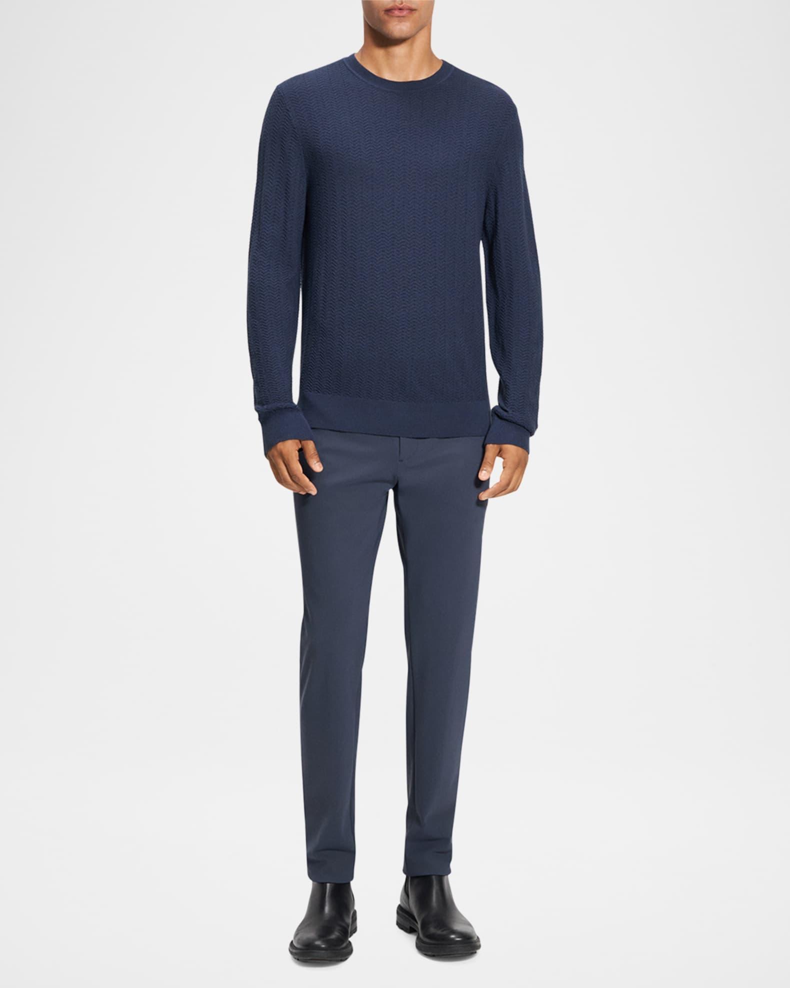 Men's Merino Wool Crewneck Sweater Product Image