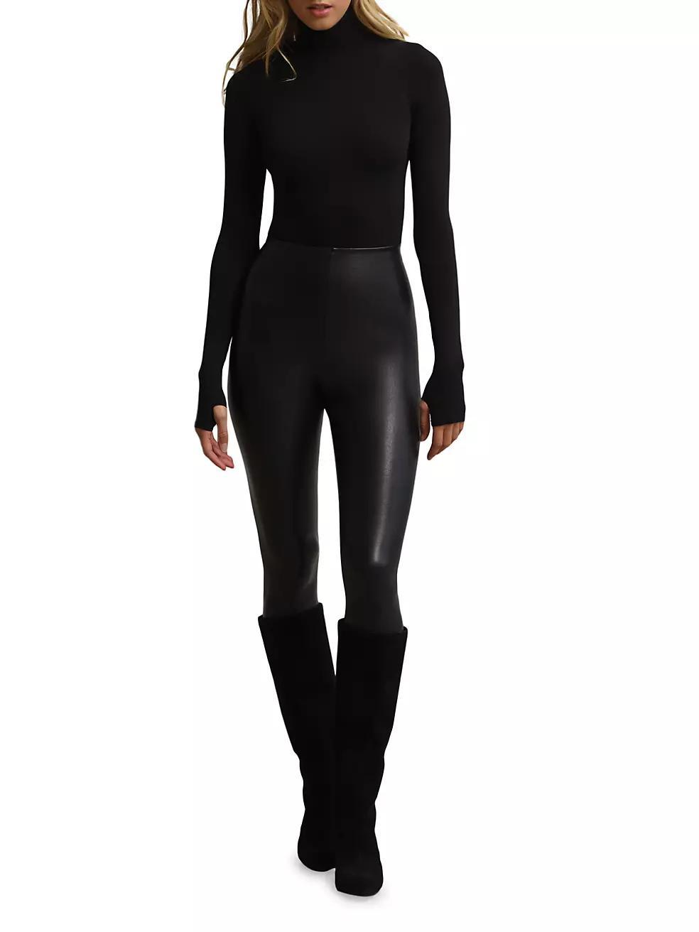 Ballet Turtleneck Long Sleeve Bodysuit Product Image