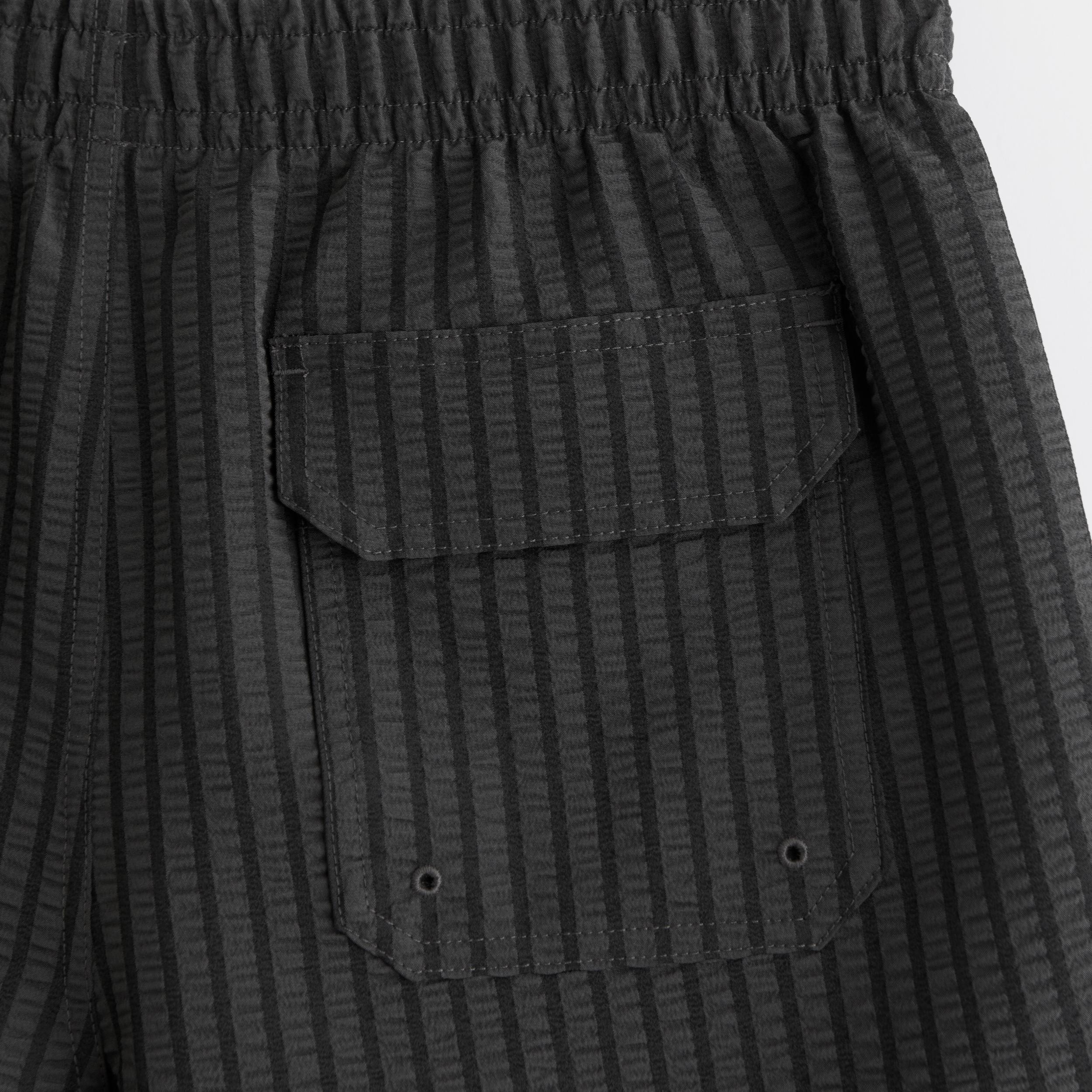 Pull-On Micro-Seersucker Swim Trunk Product Image