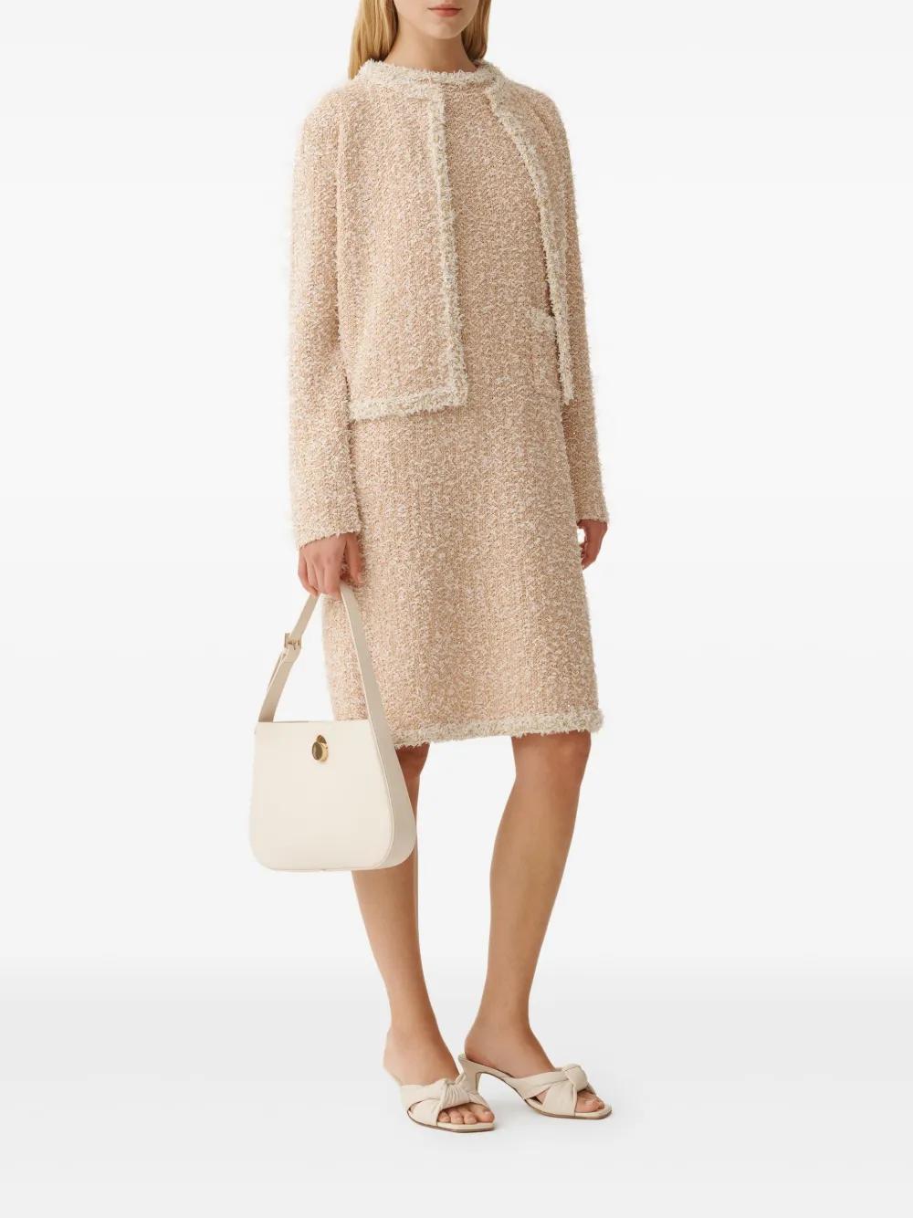 FABIANA FILIPPI Tweed Jacket In Pink Product Image