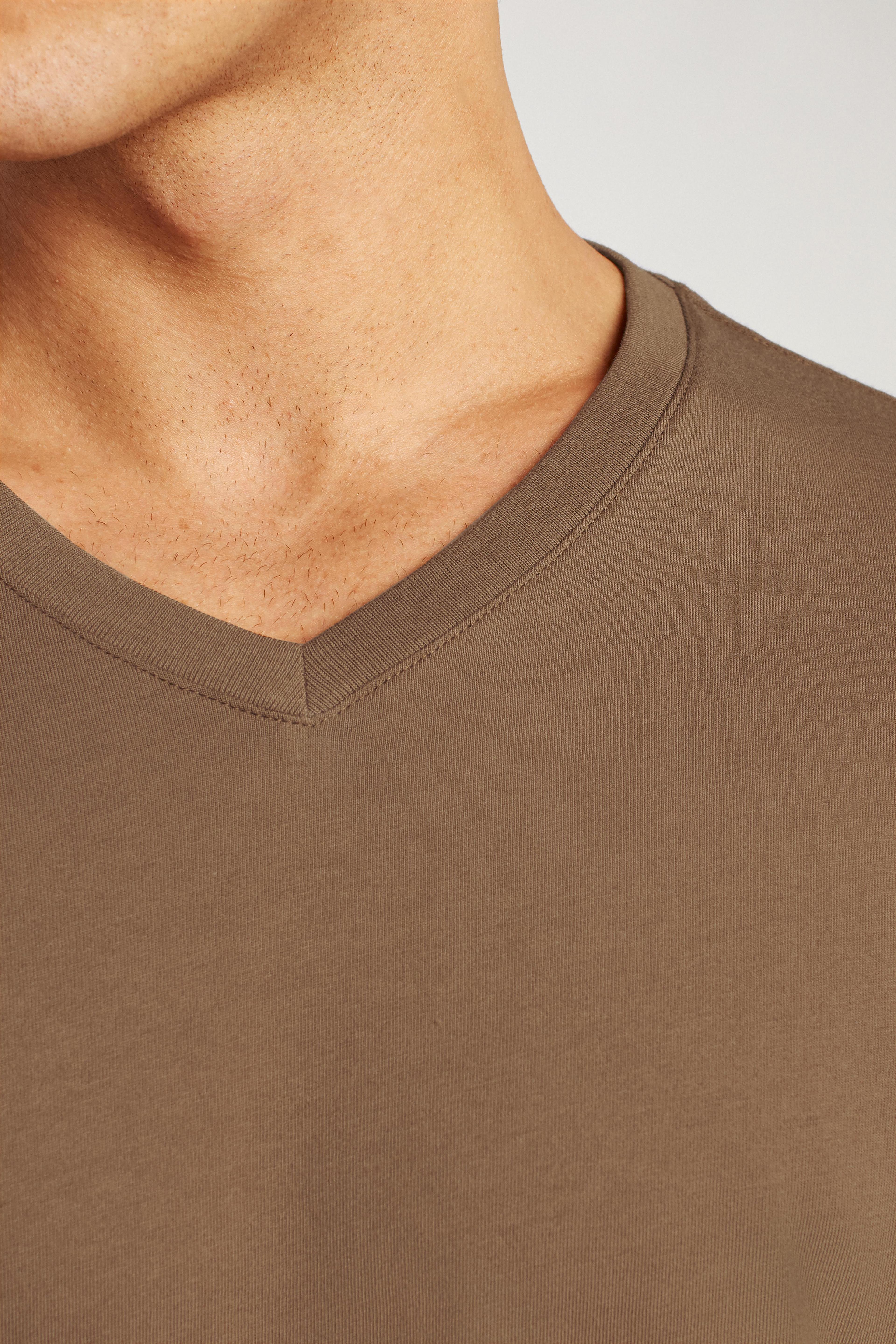 Organic Cotton V-Neck Tee Product Image