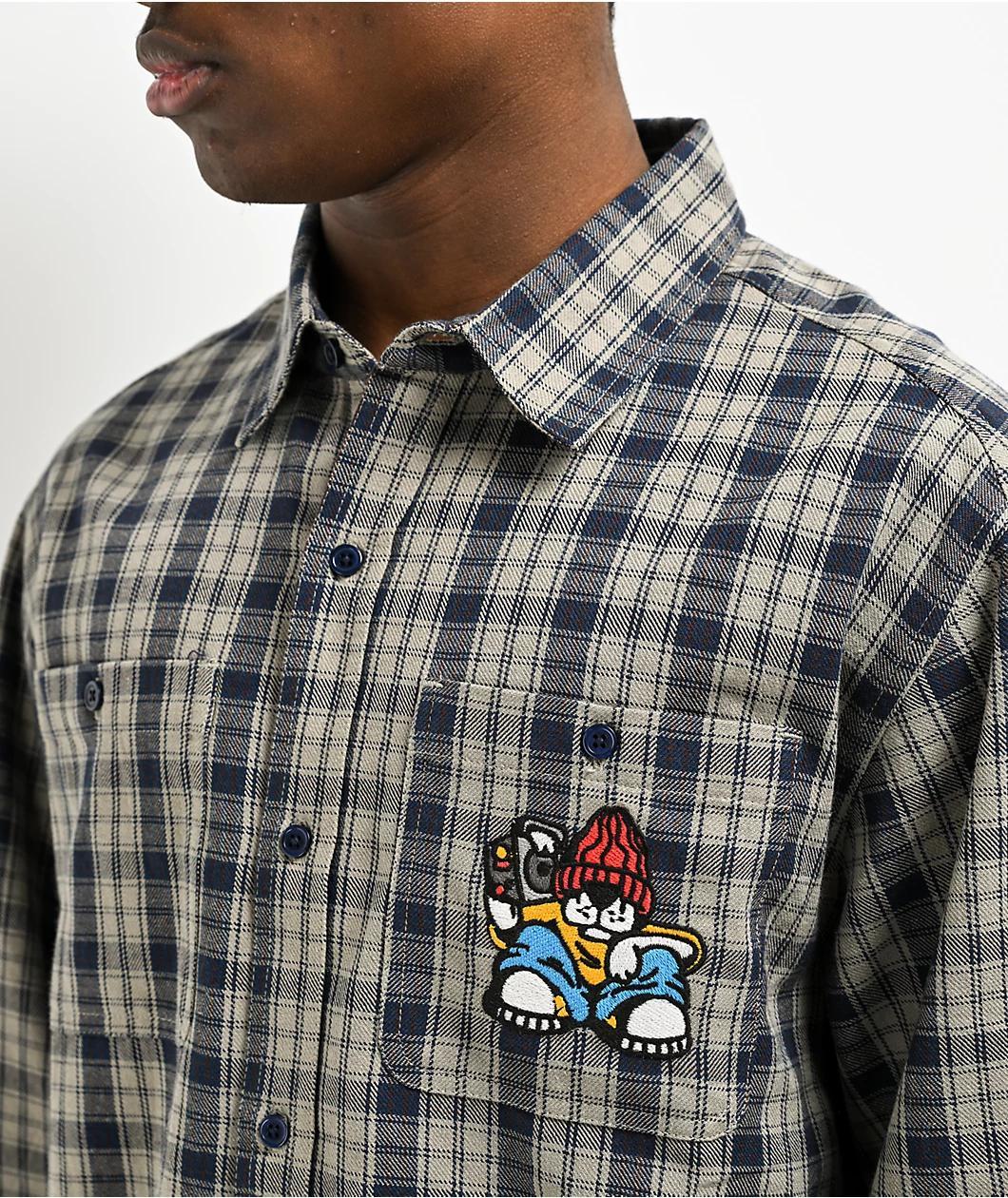 Empyre Browser Tan Flannel Shirt Product Image