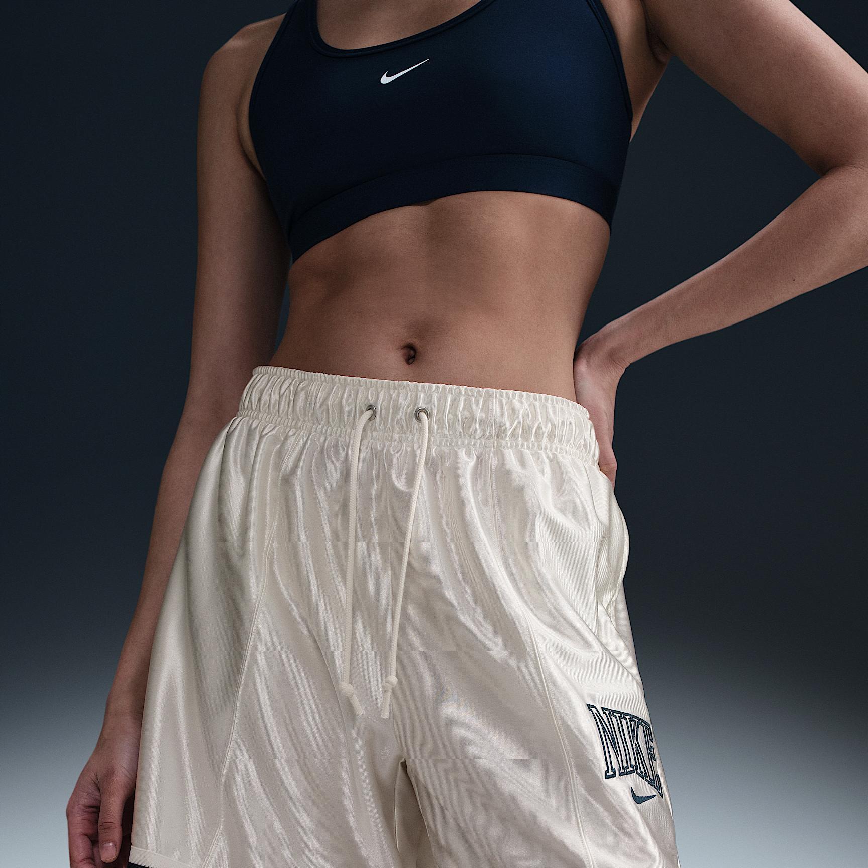 Womens Nike Sportswear Loose Mid-Rise Graphic Shorts | HJ0163-133 Product Image