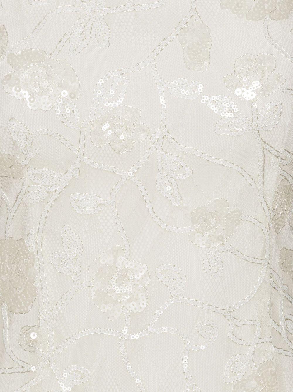 sequin-lace maxi dress Product Image