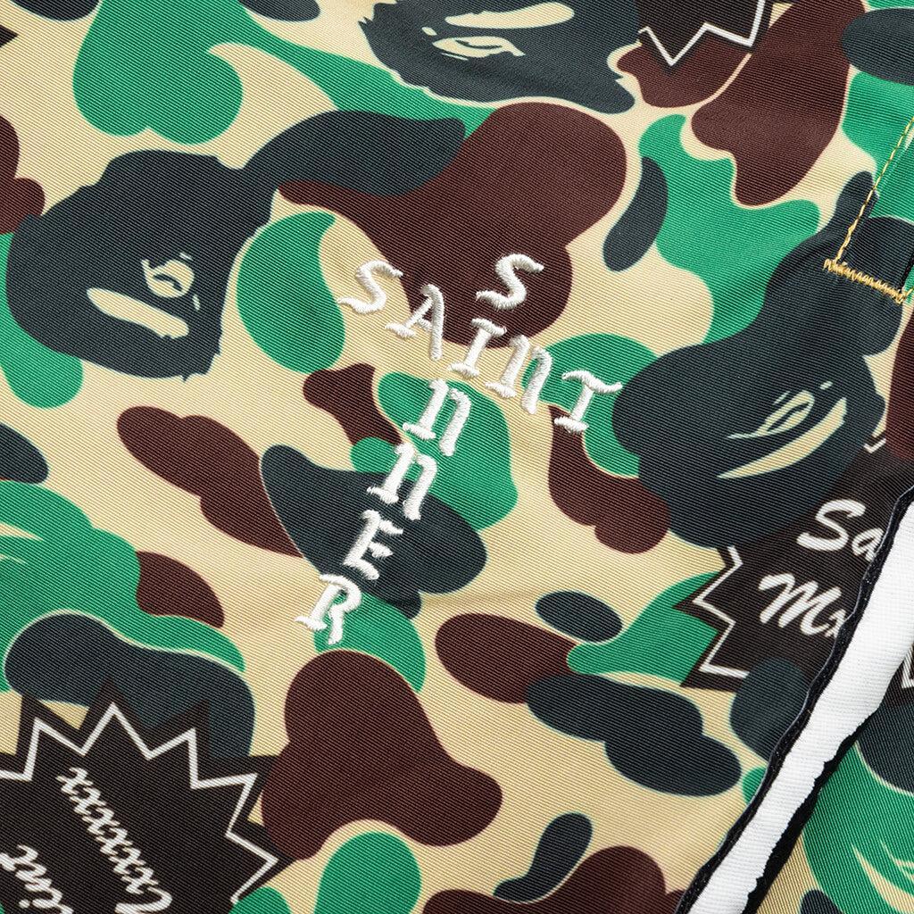 Saint Michael x A Bathing Ape Track Pant - Camo Male Product Image