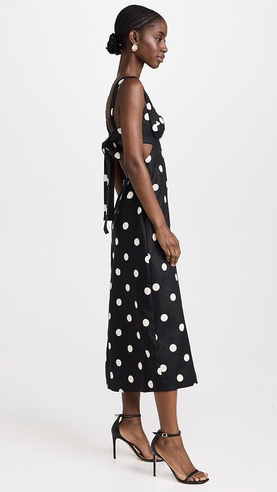 Zimmermann Crush Midi Dress | Shopbop Product Image