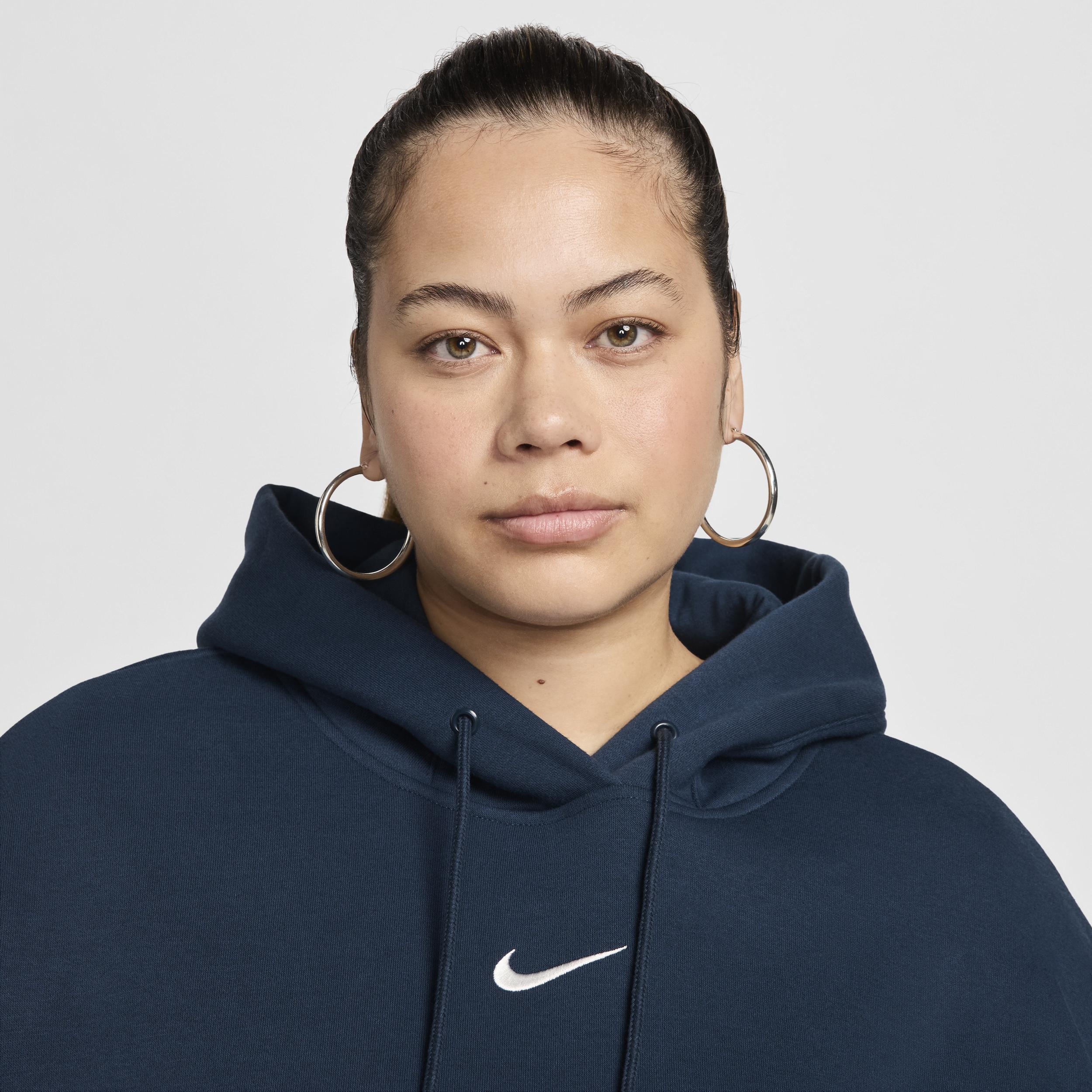 Nike Sportswear Phoenix Fleece Women's Oversized Pullover Hoodie (Plus Size) Product Image