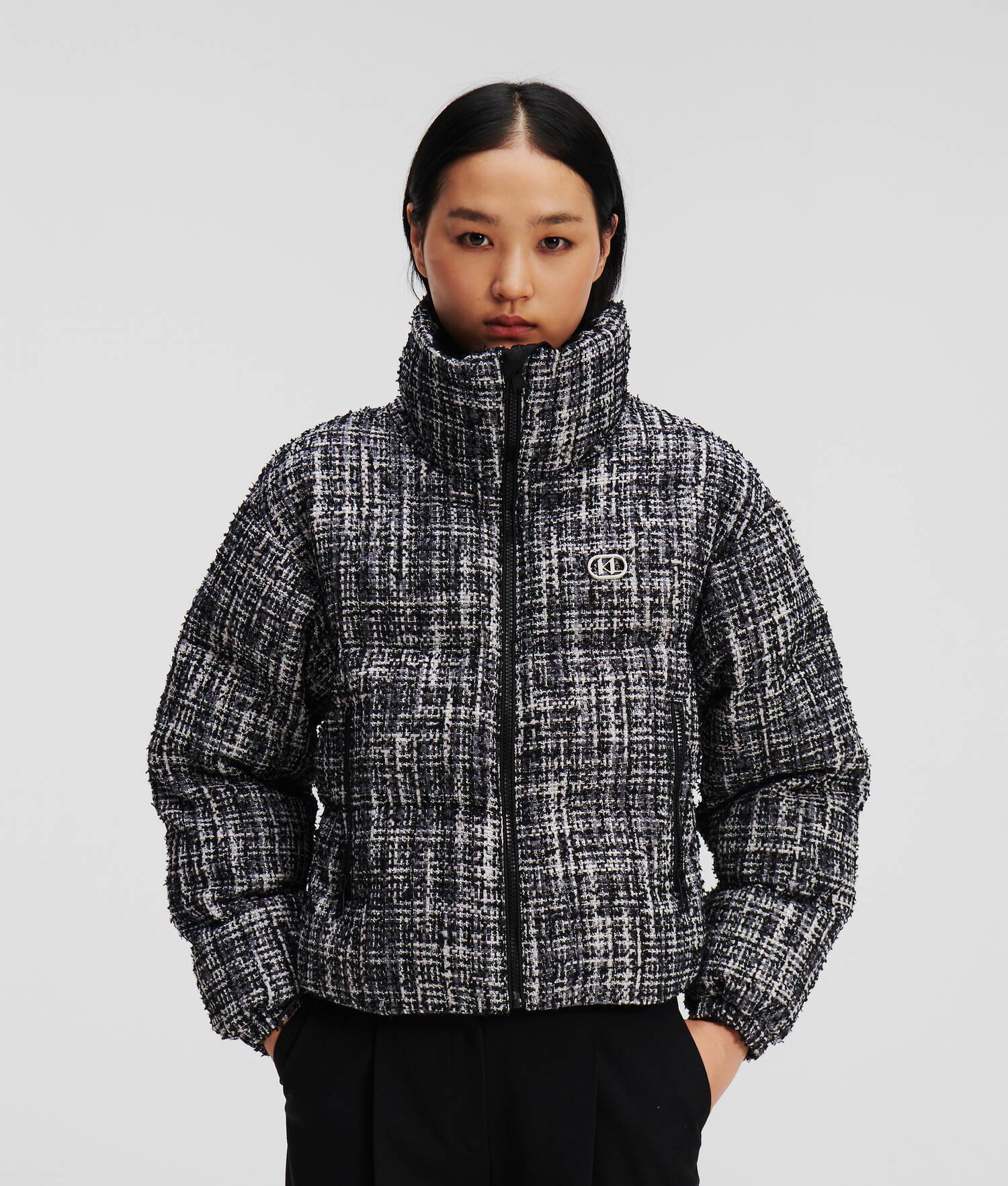 BOUCLÉ PUFFER JACKET Product Image