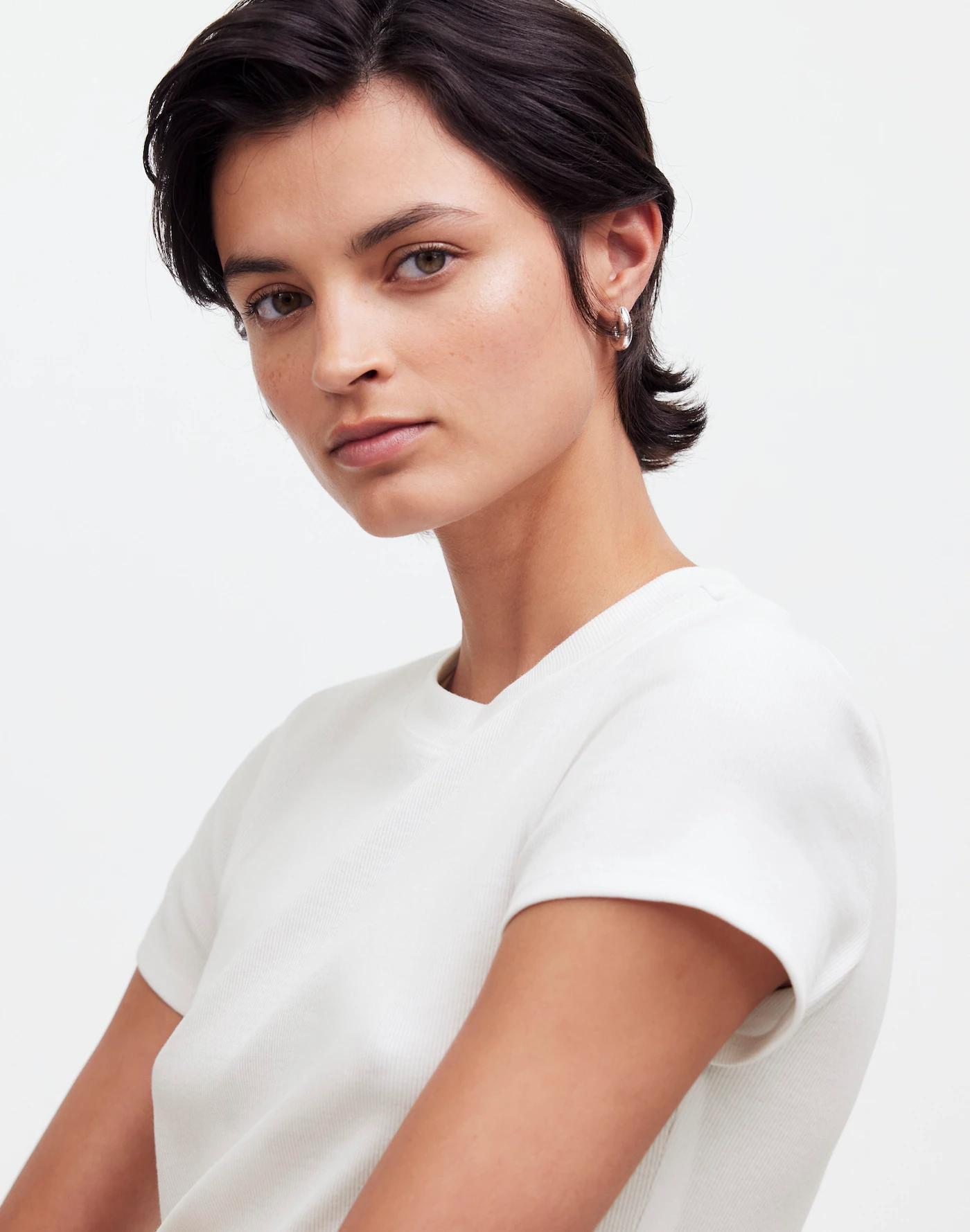 (Re)generative Cotton Ribbed Crewneck Tee Product Image