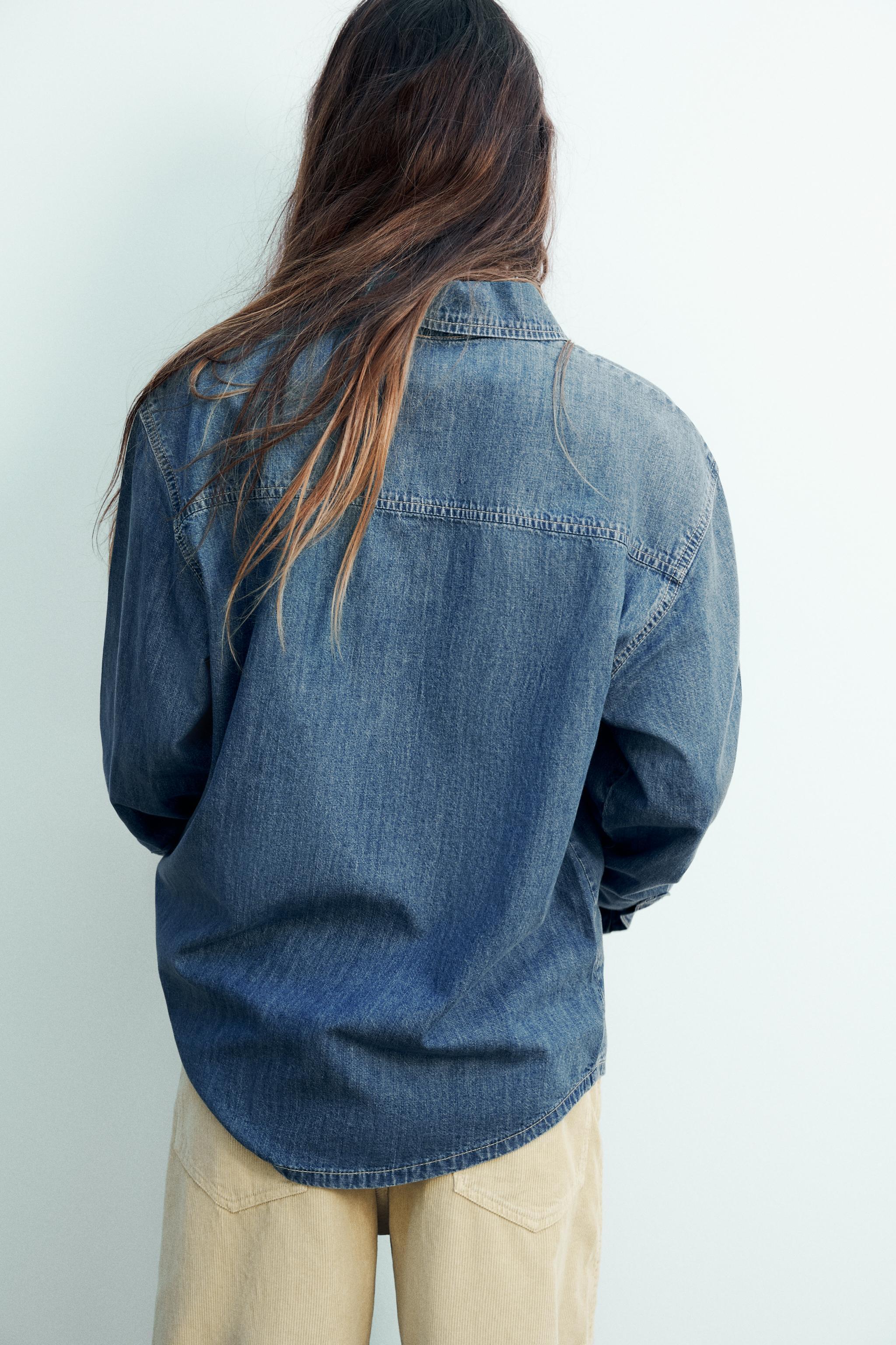 DENIM SHIRT TRF Product Image