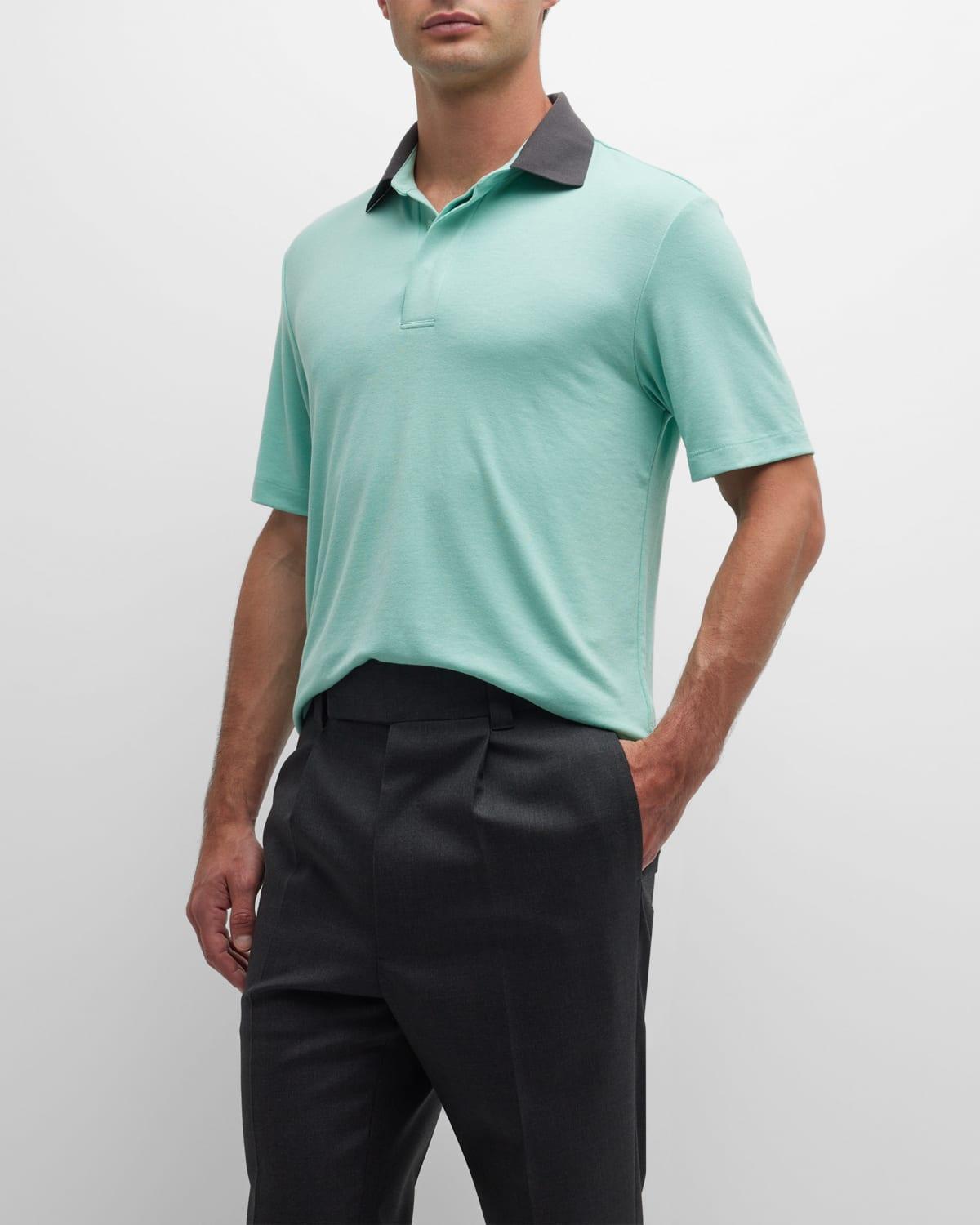 Mens Anemone Kayser Jersey Polo Shirt Product Image