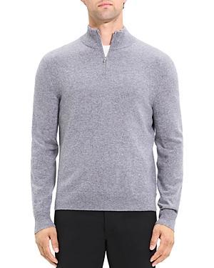 Theory Hilles Quarter Zip Cashmere Sweater Product Image