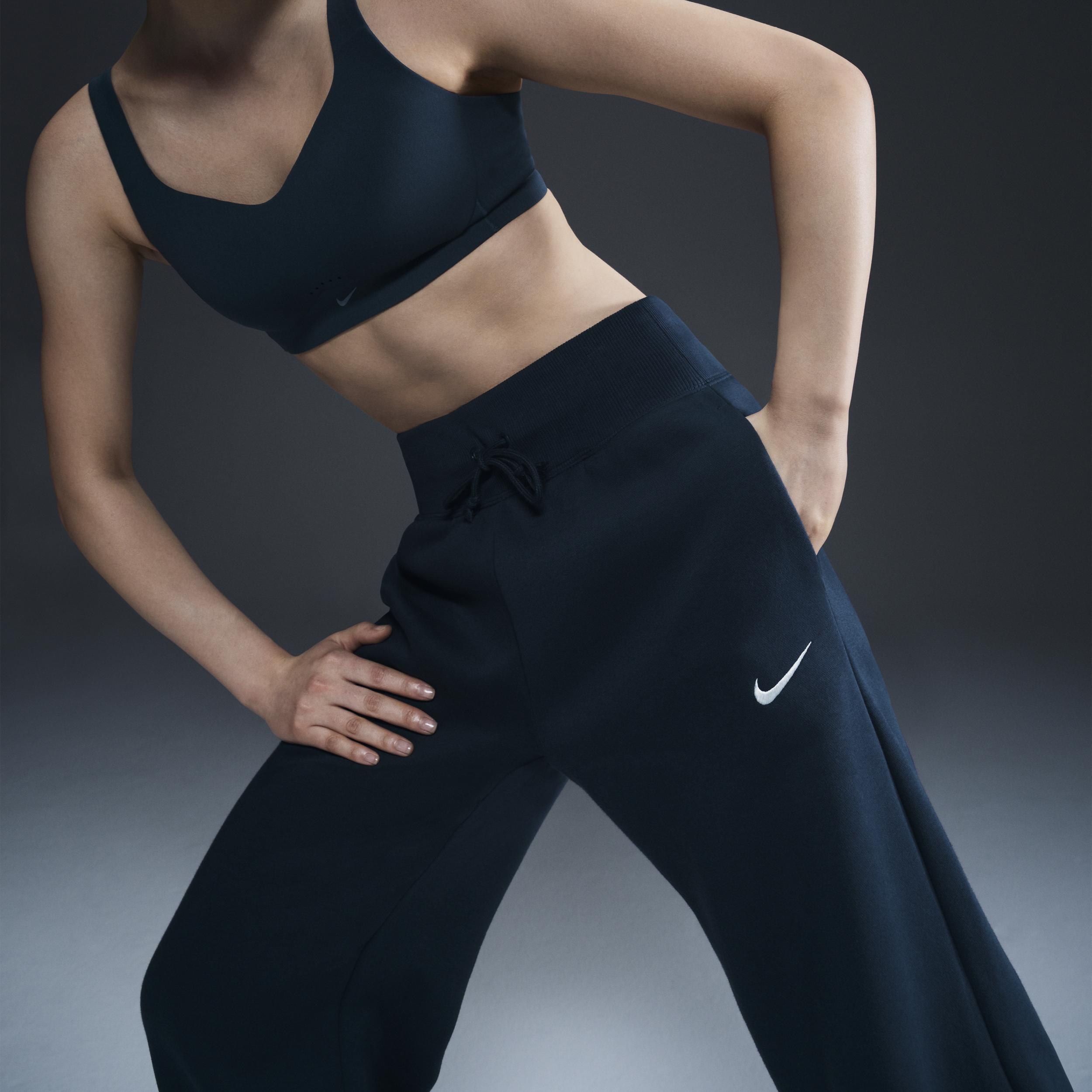 Nike Sportswear Phoenix Fleece Women's High-Waisted Wide-Leg Sweatpants Product Image