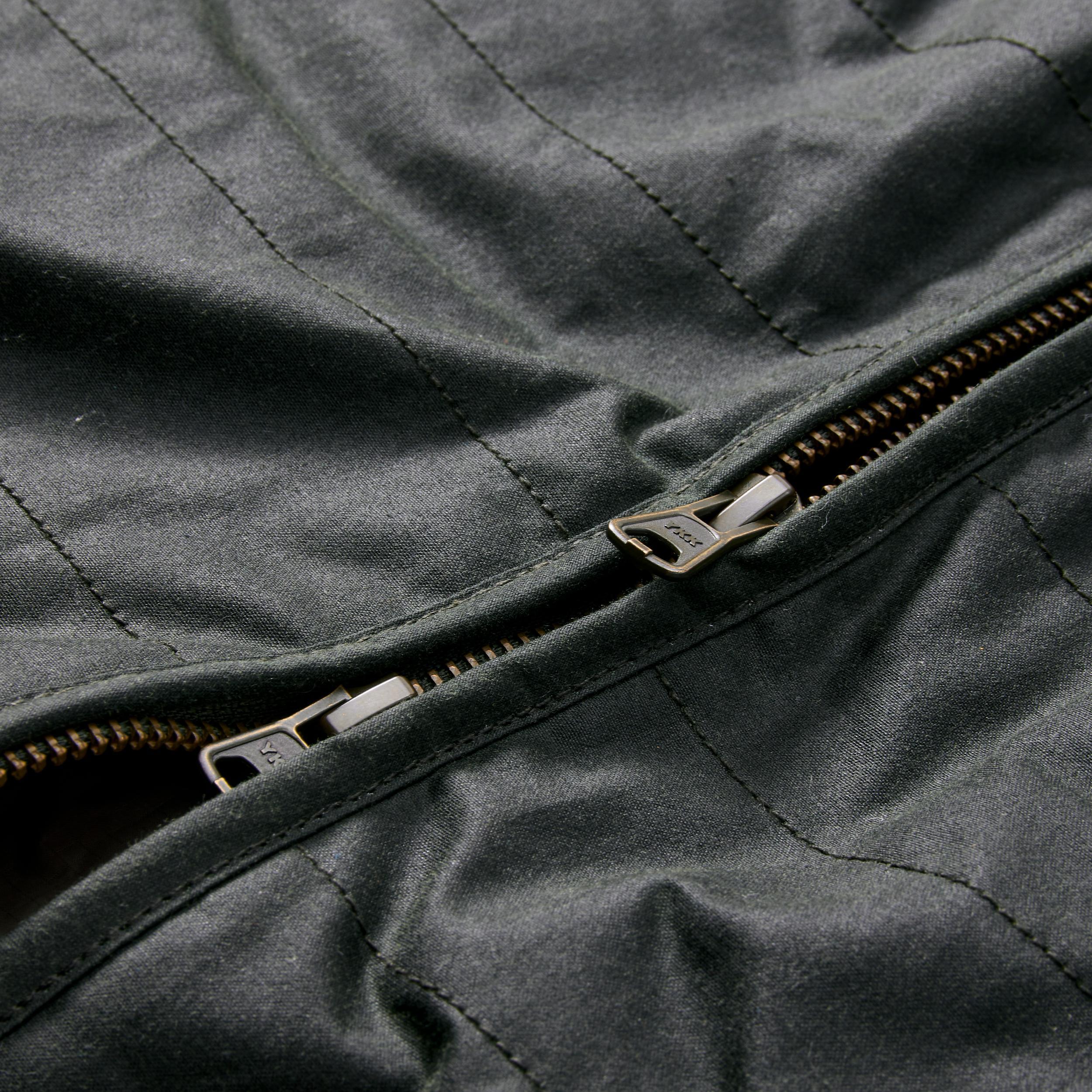 York Quilted Waxed Jacket Product Image