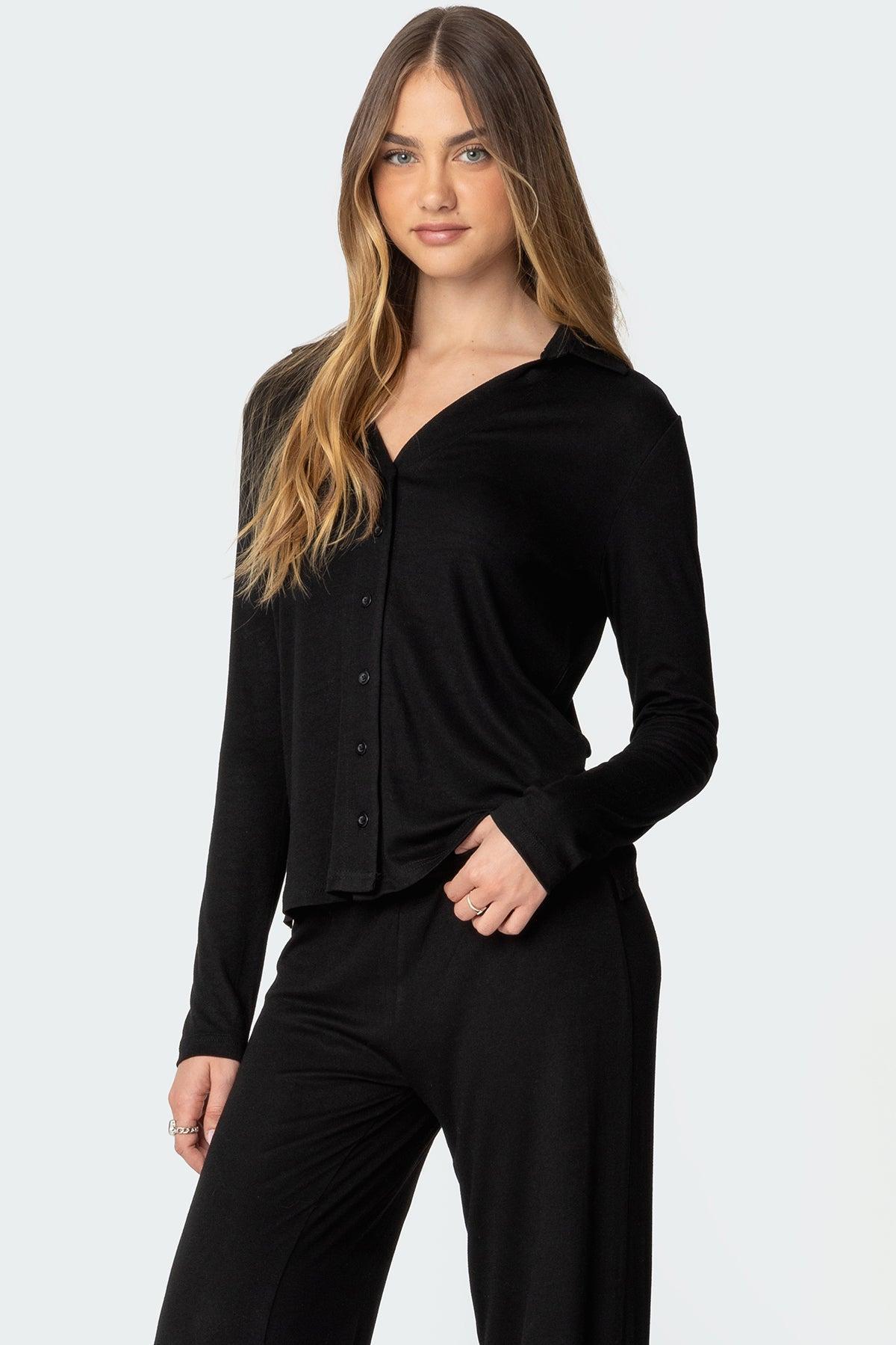 Justina Button Up Top Product Image