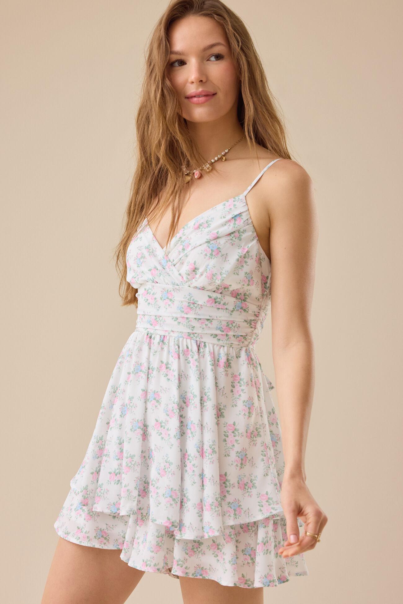 Lainey Double Layered Romper Product Image