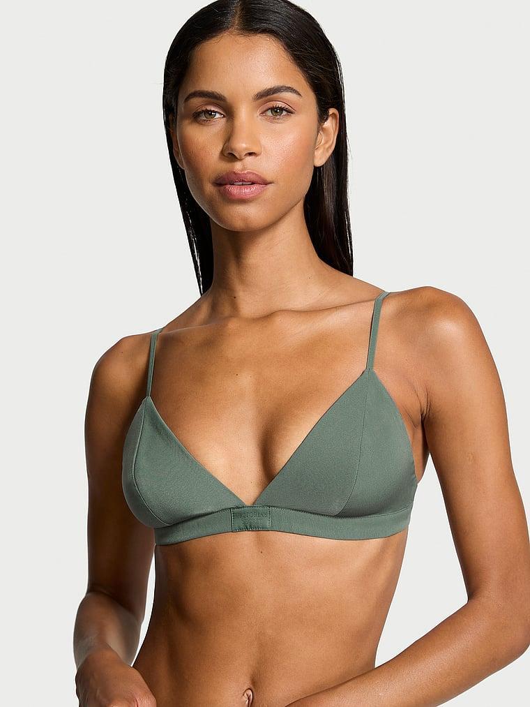 Luxe Crepe Triangle Bralette Product Image